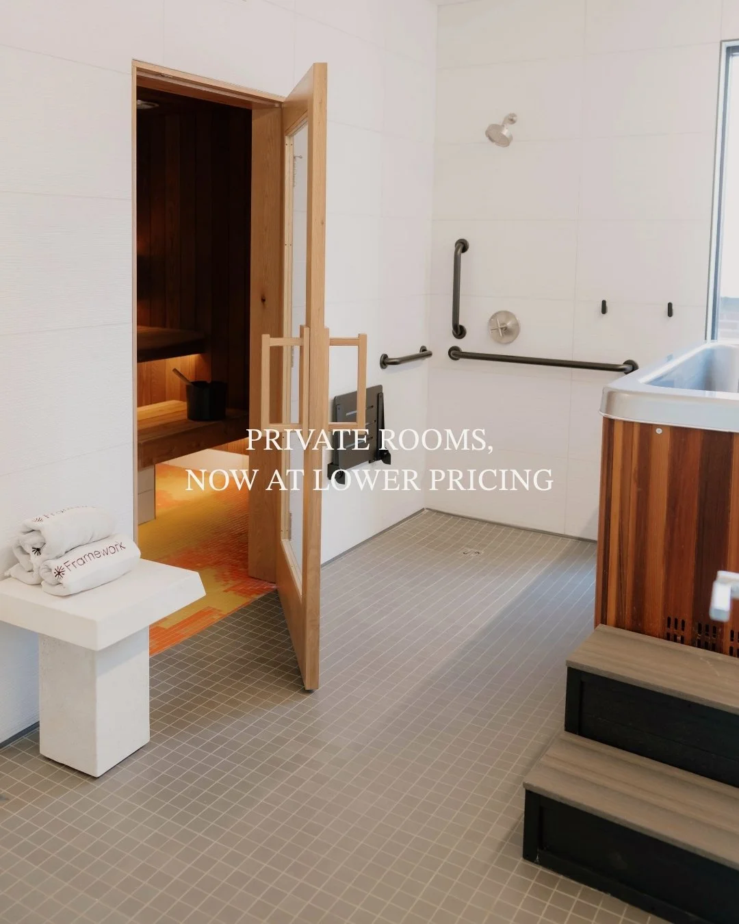 Private room pricing just got better &mdash; ahead of the colder months ❄️

Weekday: $99 &rarr; $89
Weekend: $199 &rarr; $149

Member discounts still apply:
Forge: -$20 &middot; Fuse: -$40 &middot; Fortify: -$60

Plus &mdash; members can now use cred