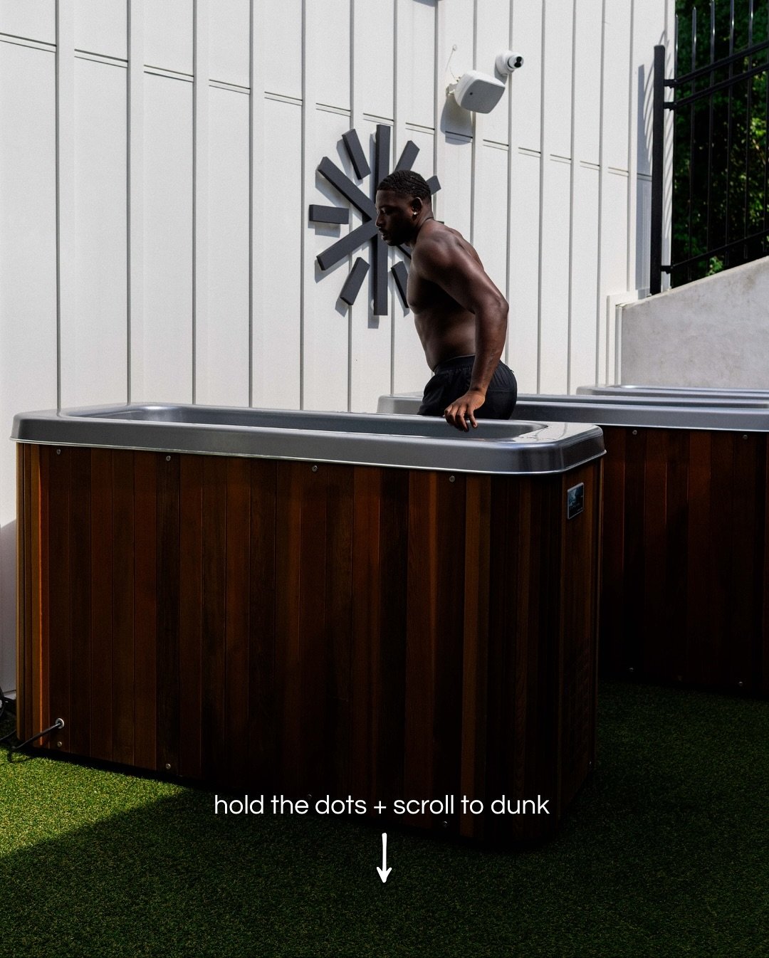 Hold the dots + scroll&hellip; then take the plunge IRL 🥶