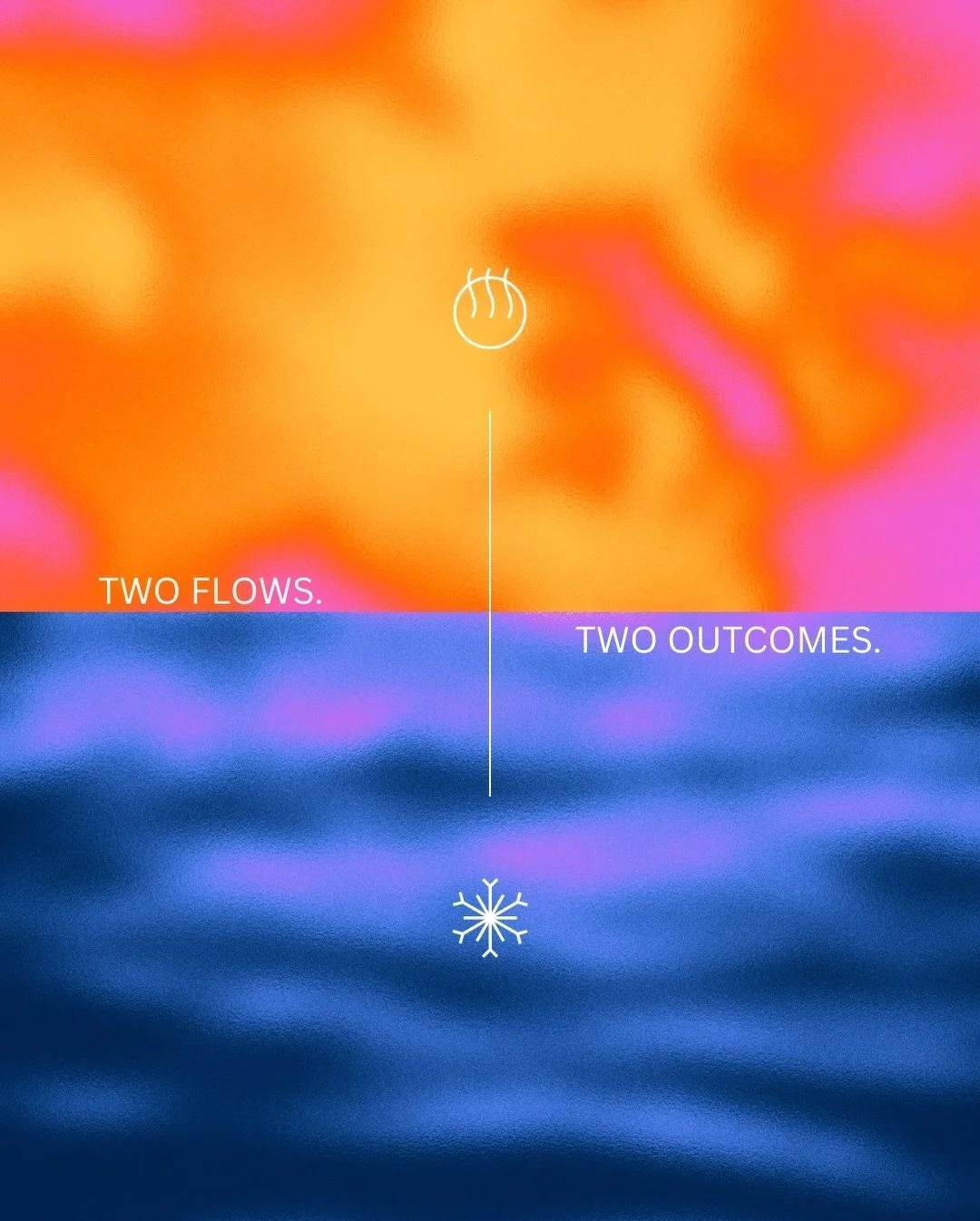 Hot opens your system. Cold strengthens it.

Different order = different effect. What&rsquo;s your flow?