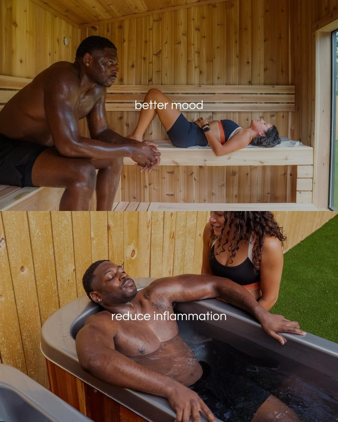 Heat lifts. Cold sharpens. Together, they reset your body and mind.