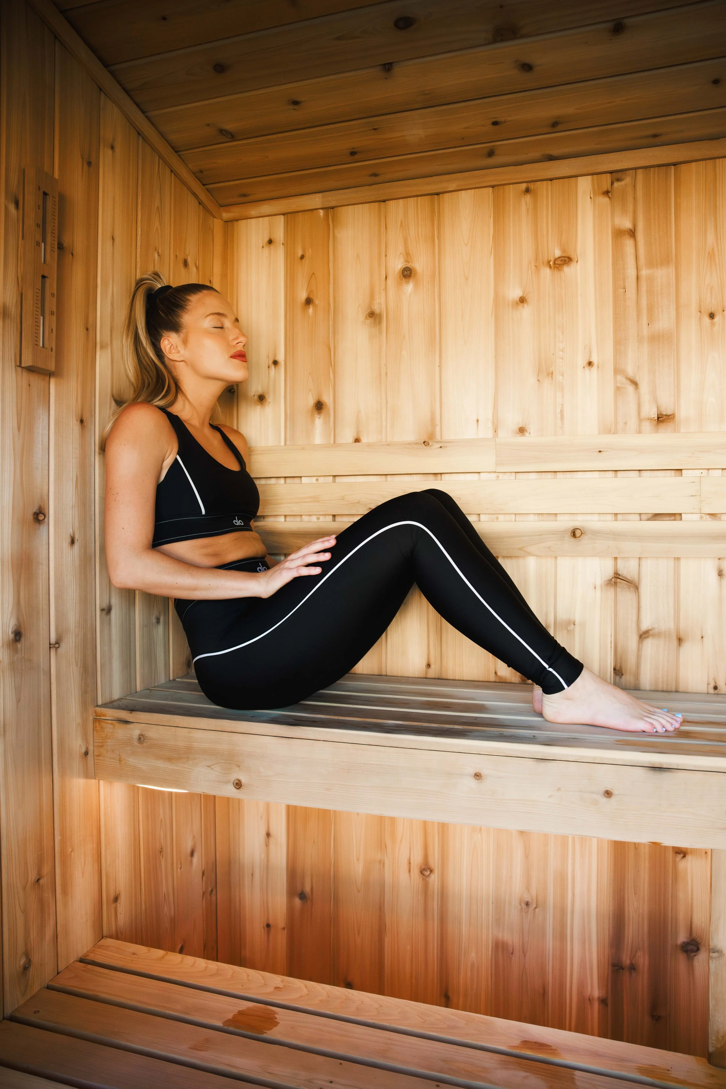 Sauna   A fully outdoor, 190-degree social sauna built for solo resets and shared heat. Spacious enough for lingering rounds or quick visits, with room for up to twelve. Designed to feel easy, open, and part of the neighborhood flow.  