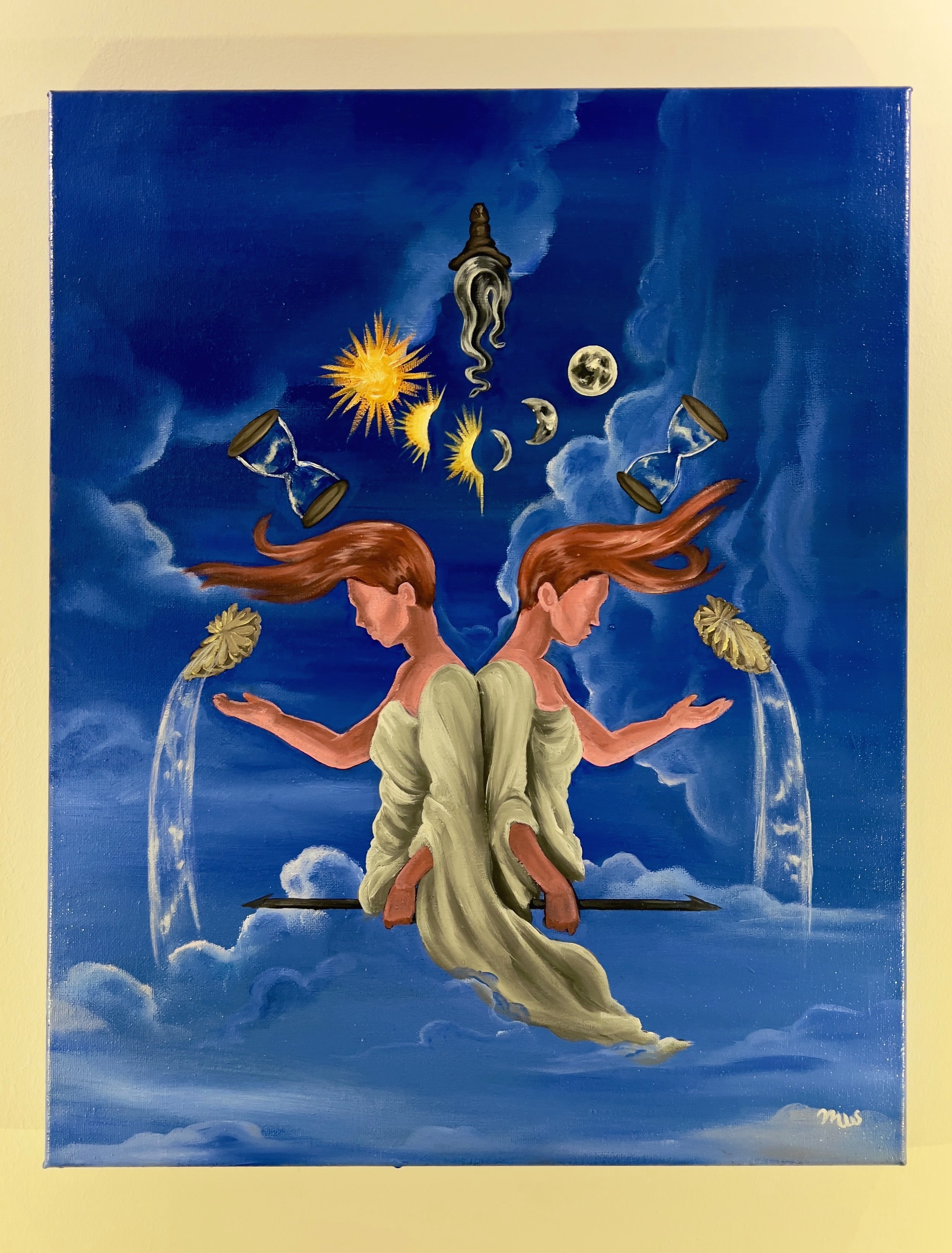 *Sister painting to "When the Sky Surrenders"