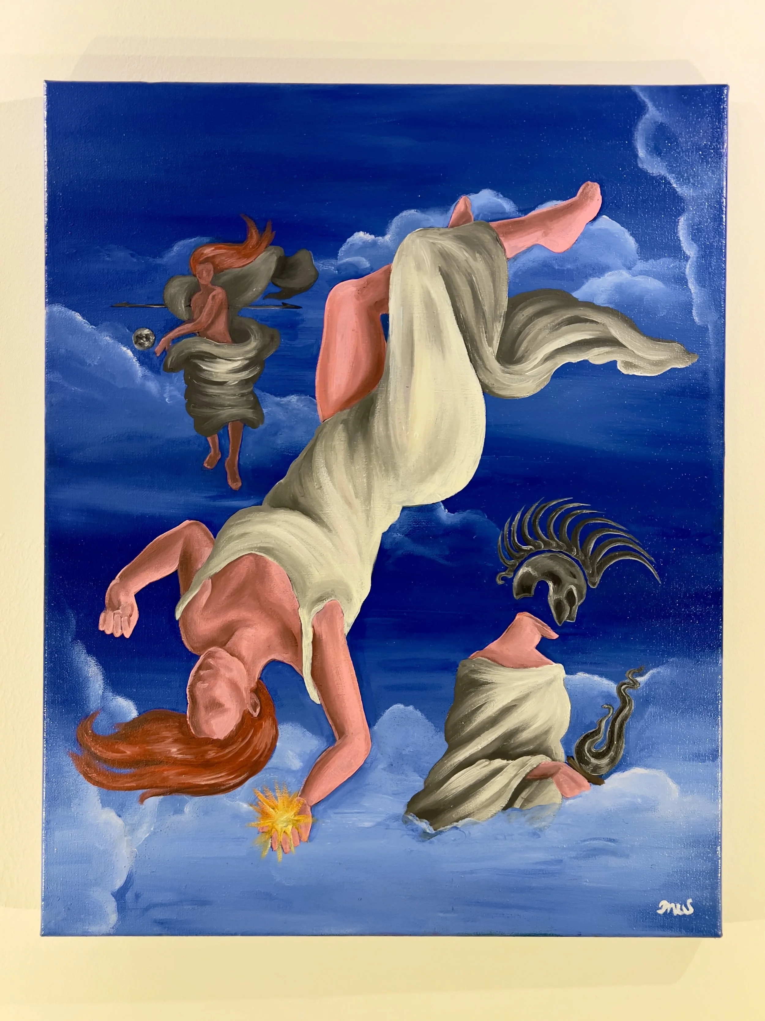 *Sister painting to "When the River Remembers"