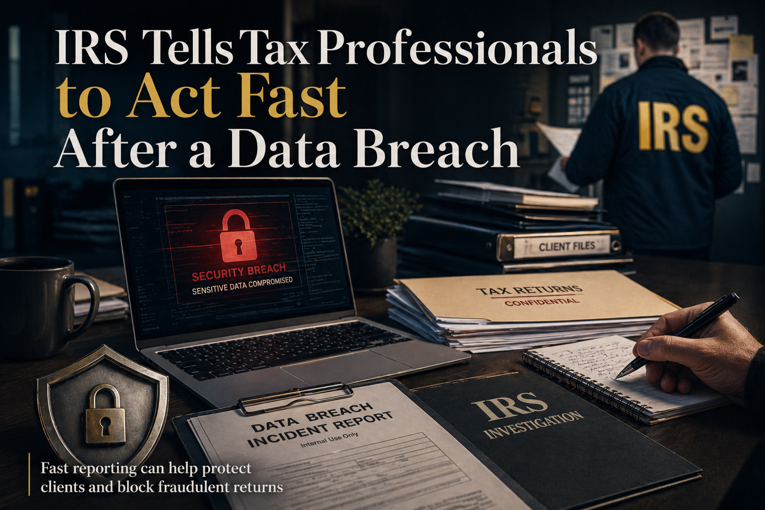 The IRS Is Telling Tax Professionals To Act Fast After a Data Breach