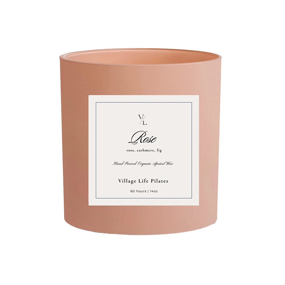 Village Life Candle - Rose