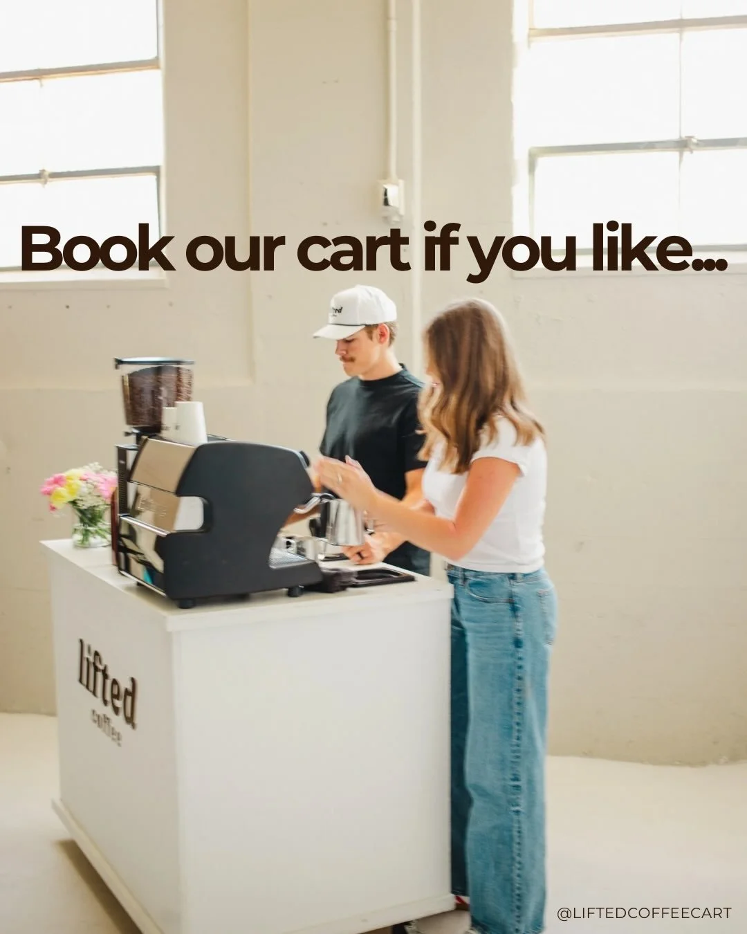 If you love custom menus, seamless service, and guests that won&rsquo;t stop talking about the coffee&hellip;we&rsquo;re the perfect fit 🤍

Let&rsquo;s get you booked ☕Link in bio for a custom quote straight to your inbox today💌