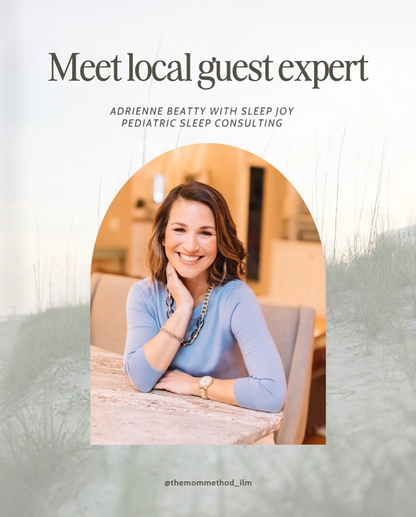 ✨Meet Adrienne Beatty, one of our amazing local guest experts at The Mom Method! ✨

Adrienne is a nationally certified Sleep Sense&trade; pediatric sleep consultant with @sleepjoy_consulting who&rsquo;s passionate about helping families build healthy