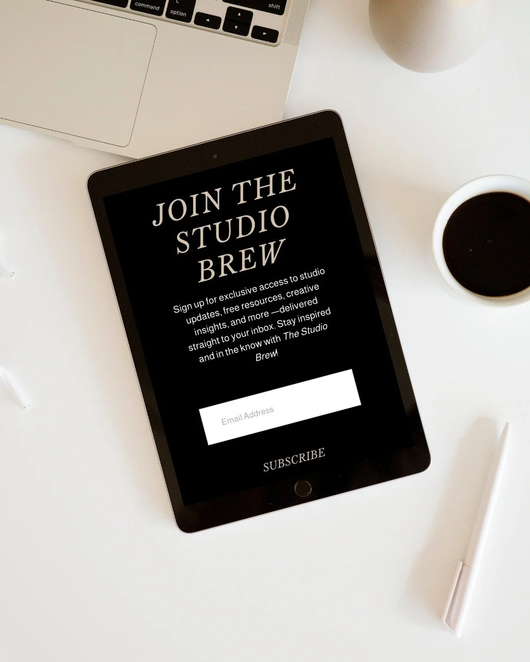 We don’t email often—but when we do, it’s worth opening.
From blog drops and new service launches to client welcomes, hiring announcements, and booking updates—The Studio Brew is the only place we share what’s brewing i