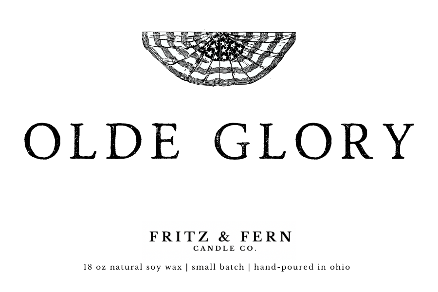 18 oz NATURAL SOY WAX | OLDE GLORY