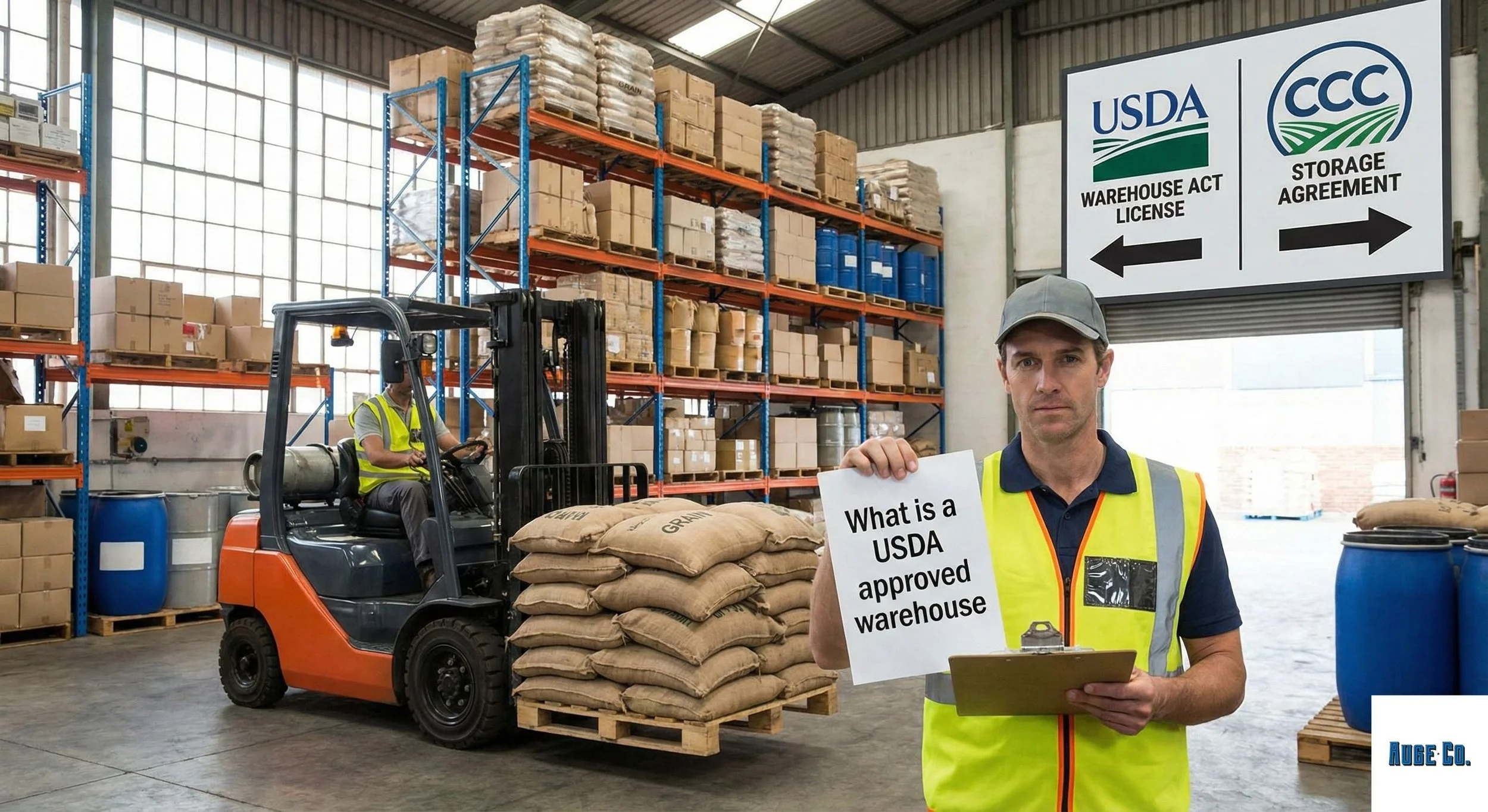 What is a USDA approved warehouse