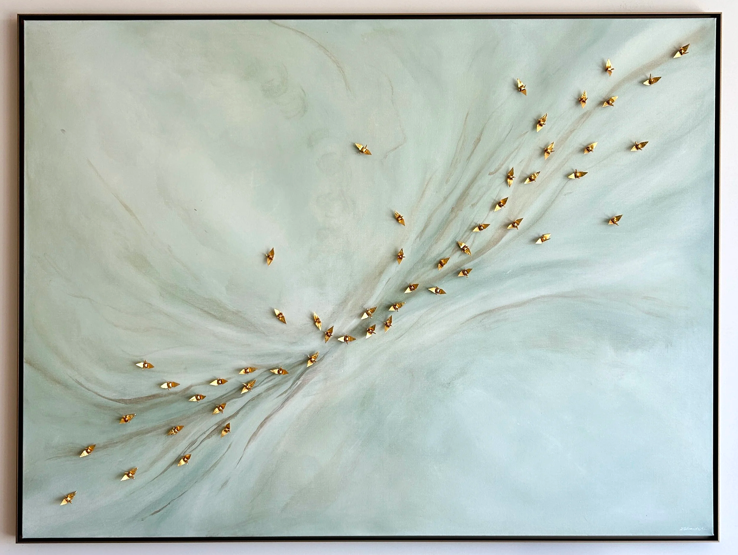 Haven Whispers | 36" x 48" | Acrylic on Canvas | $950