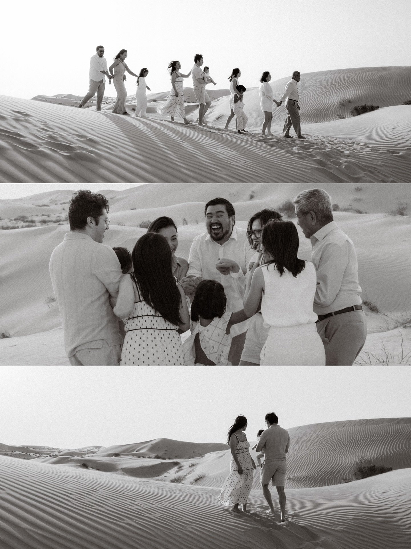 Words cannot describe the energy this family brought to their session&hellip;can&rsquo;t you feel the good vibes through these pictures ?✨ and even though it was a super windy day, we made magic 🫶🏽
.
.
.
.
.
| Family photographer in Abu Dhabi |