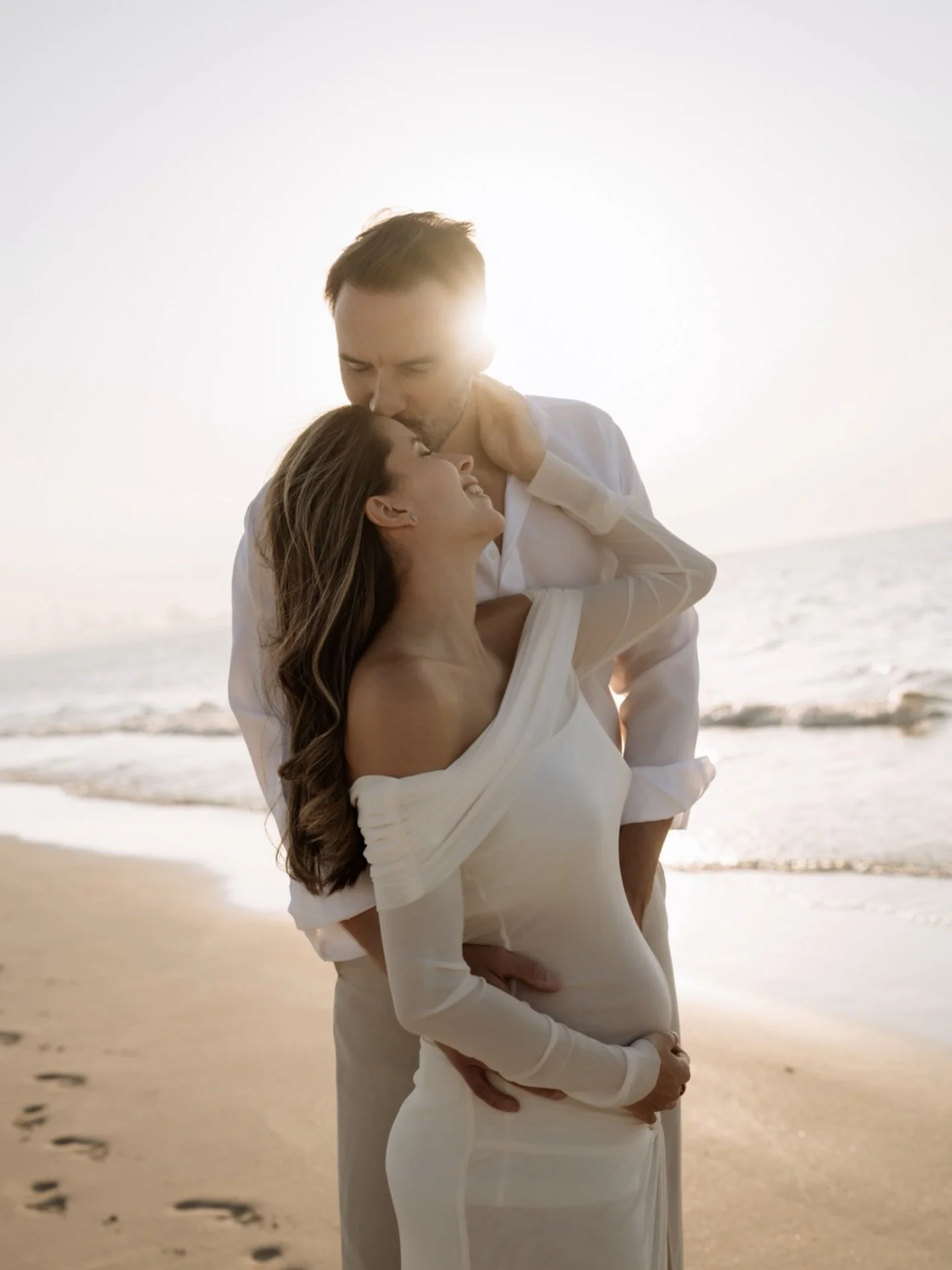 Just the two of them, before the world found out the big news 🤍