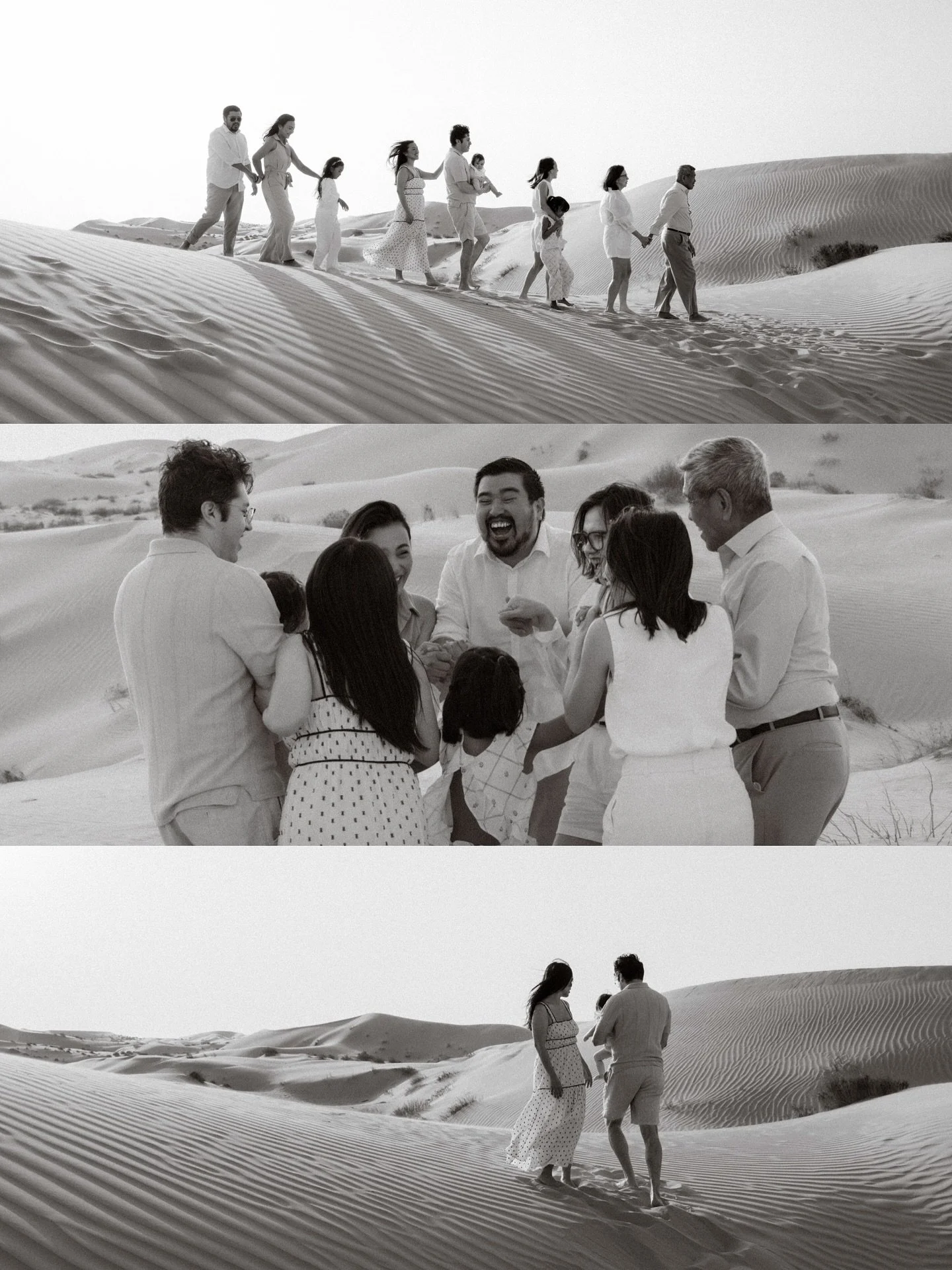 Words cannot describe the energy this family brought to their session&hellip;can you feel the good vibes through these pictures ?✨ and even though it was a super windy day, we made magic 🫶🏽
.
.
.
.
.
| Family photographer in Abu Dhabi |