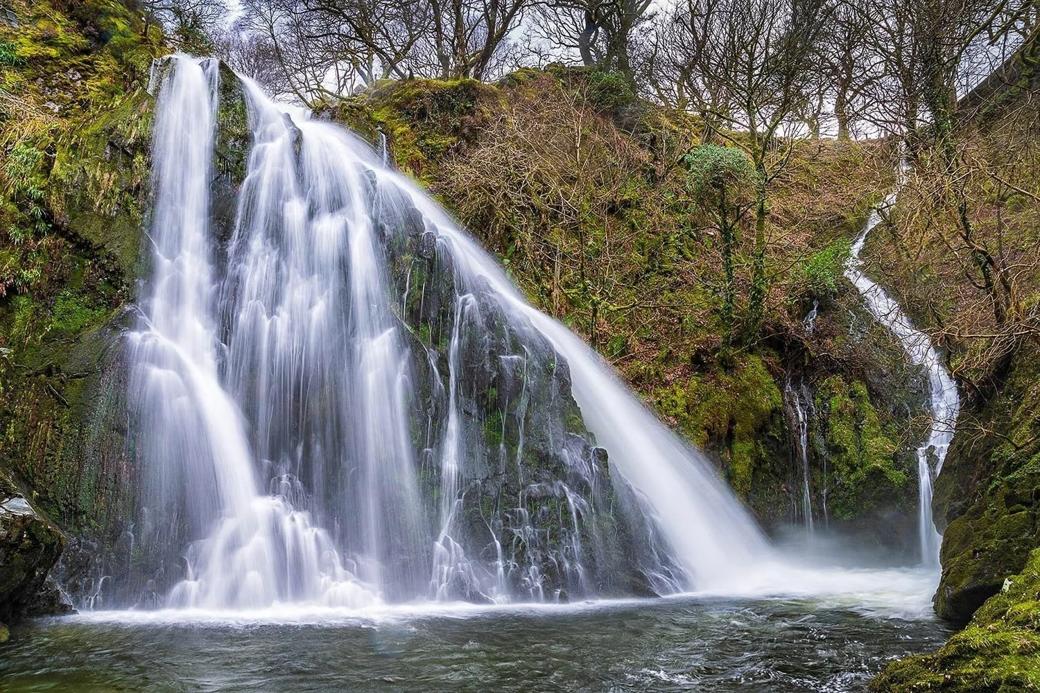 Ceunant Mawr Waterfall, Llanberis