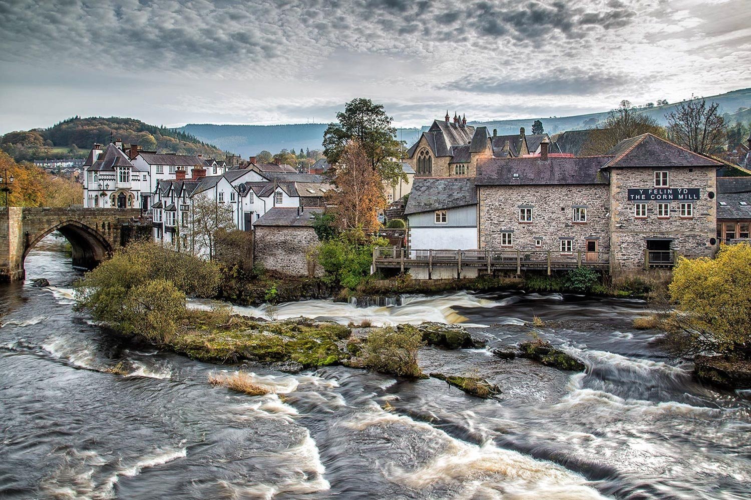 The River Dee at Llangollen