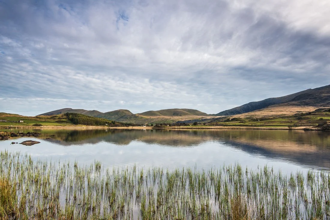 Beautiful Llyn Y Gadair near Rhyd Ddu