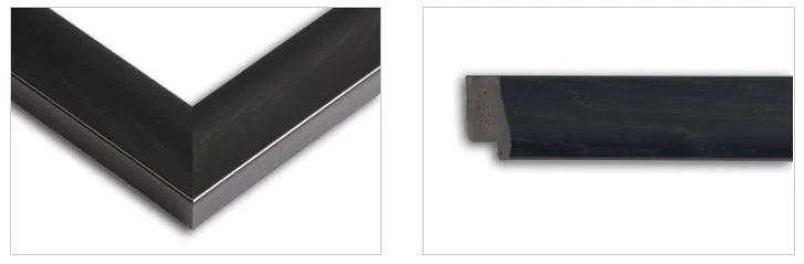 Black Ash Effect frame: W: 40mm, H: 16mm