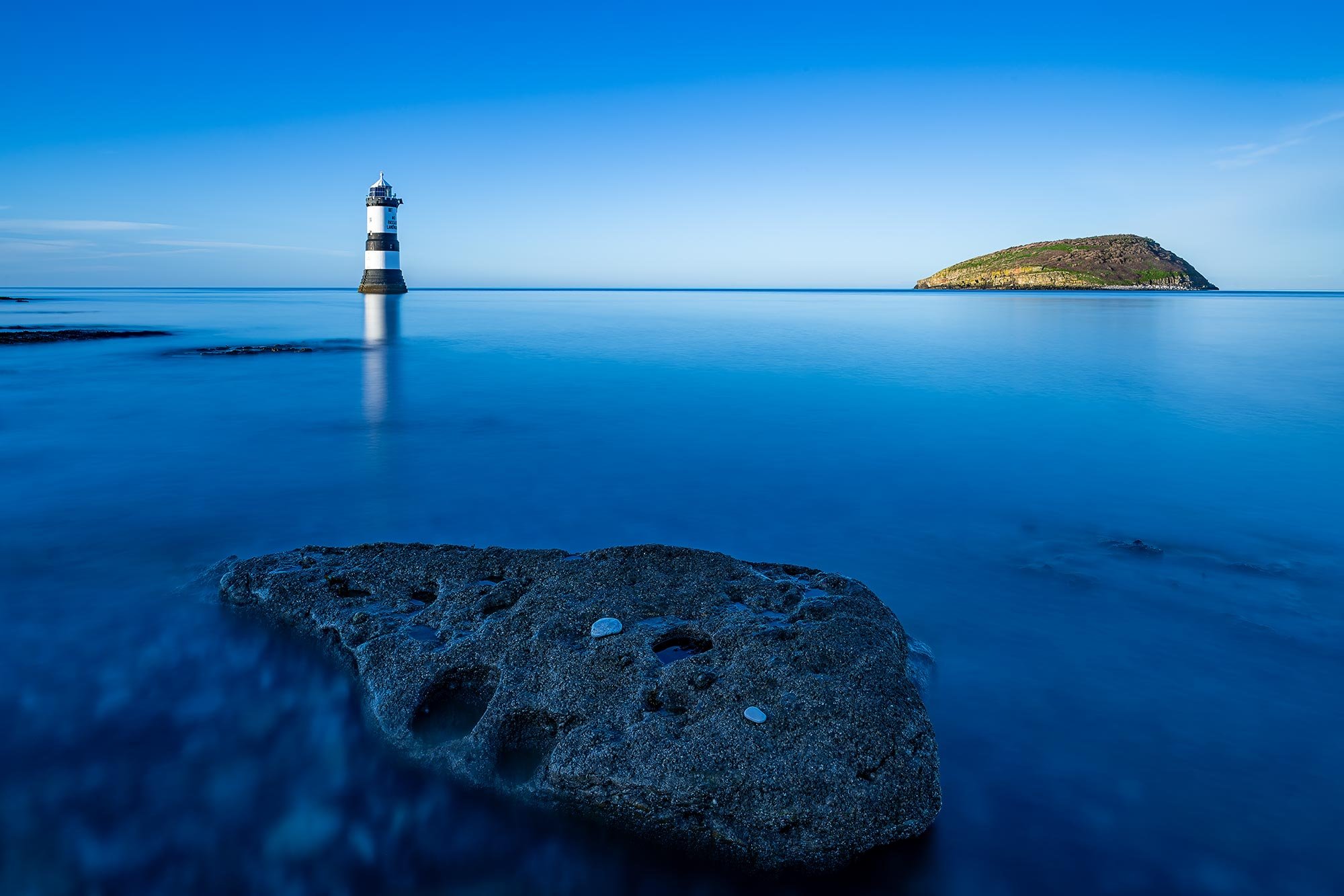 Penmon Point lighthouse Trwyn Du Anglesey