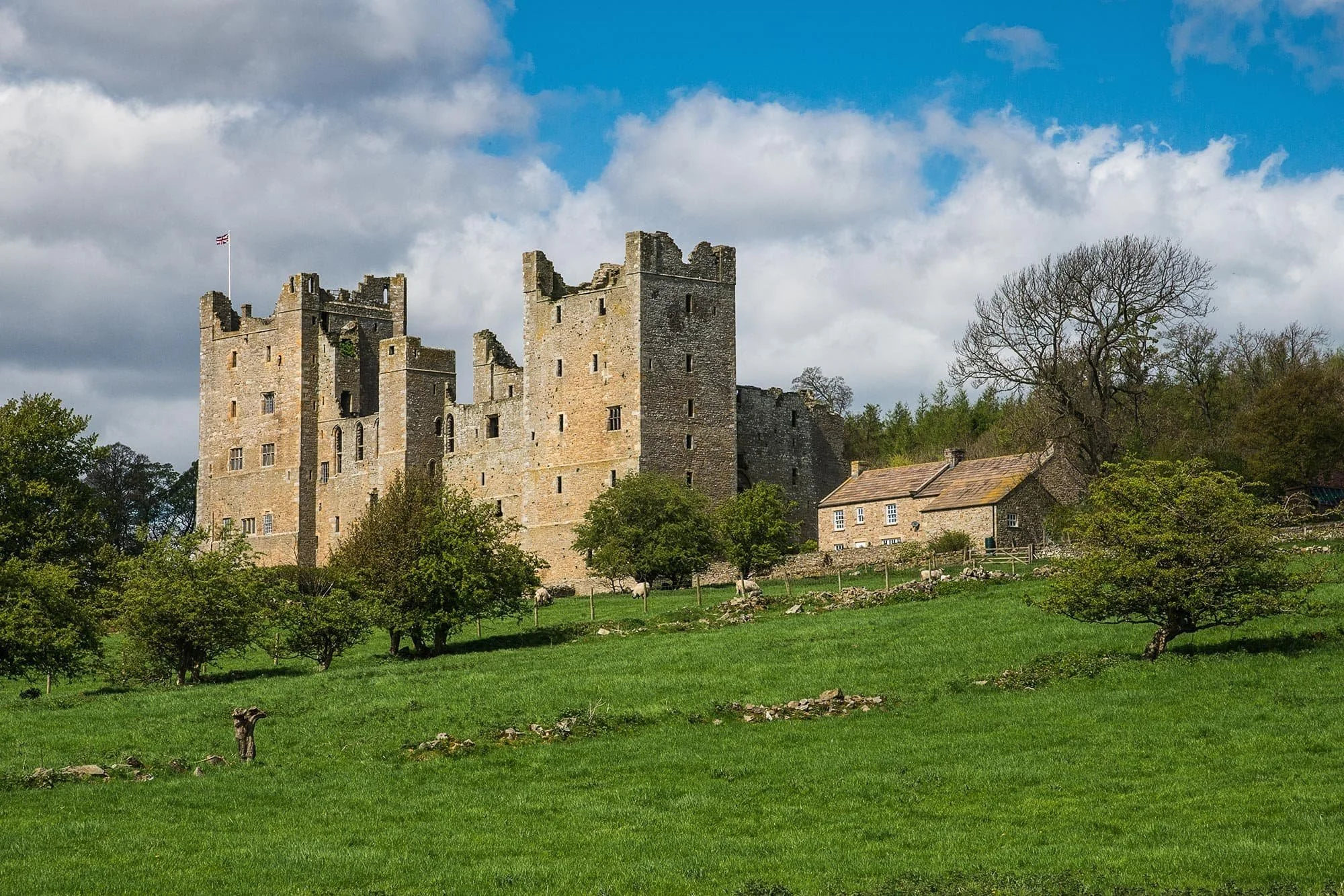 Bolton Castle North Yorkshire in Wensleydale