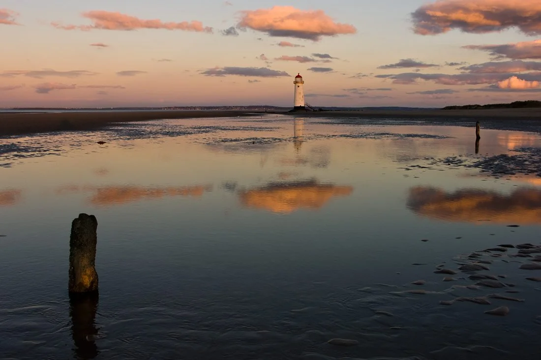 One of the best beaches in North Wales, sunrise at Talacre