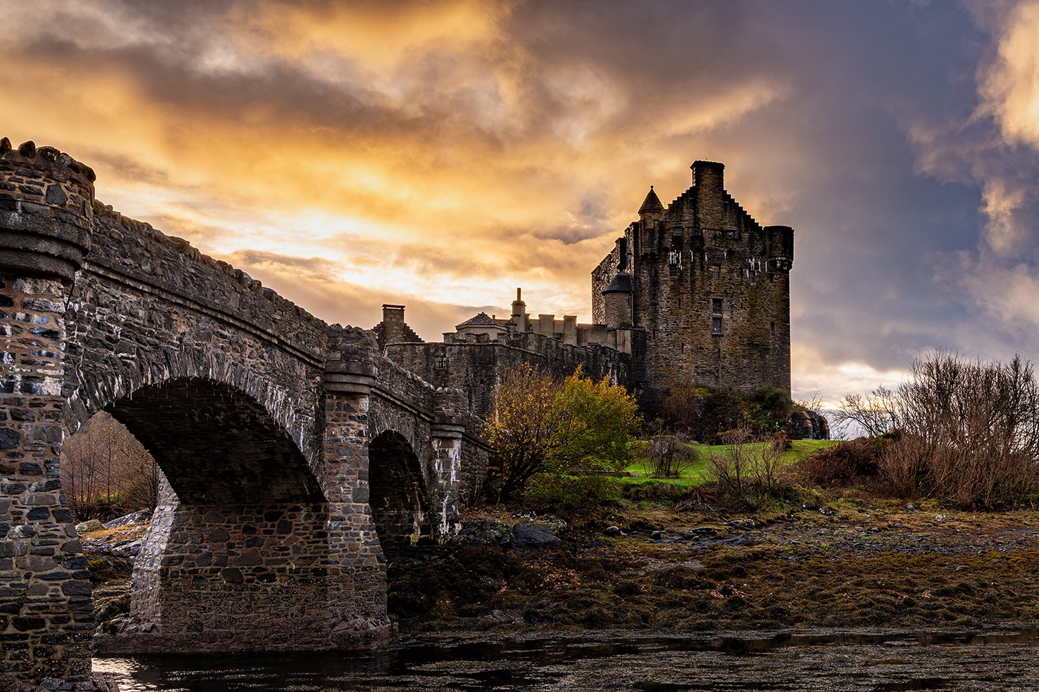 One of my favourite photos of Eilean Donan castle in Scotland.