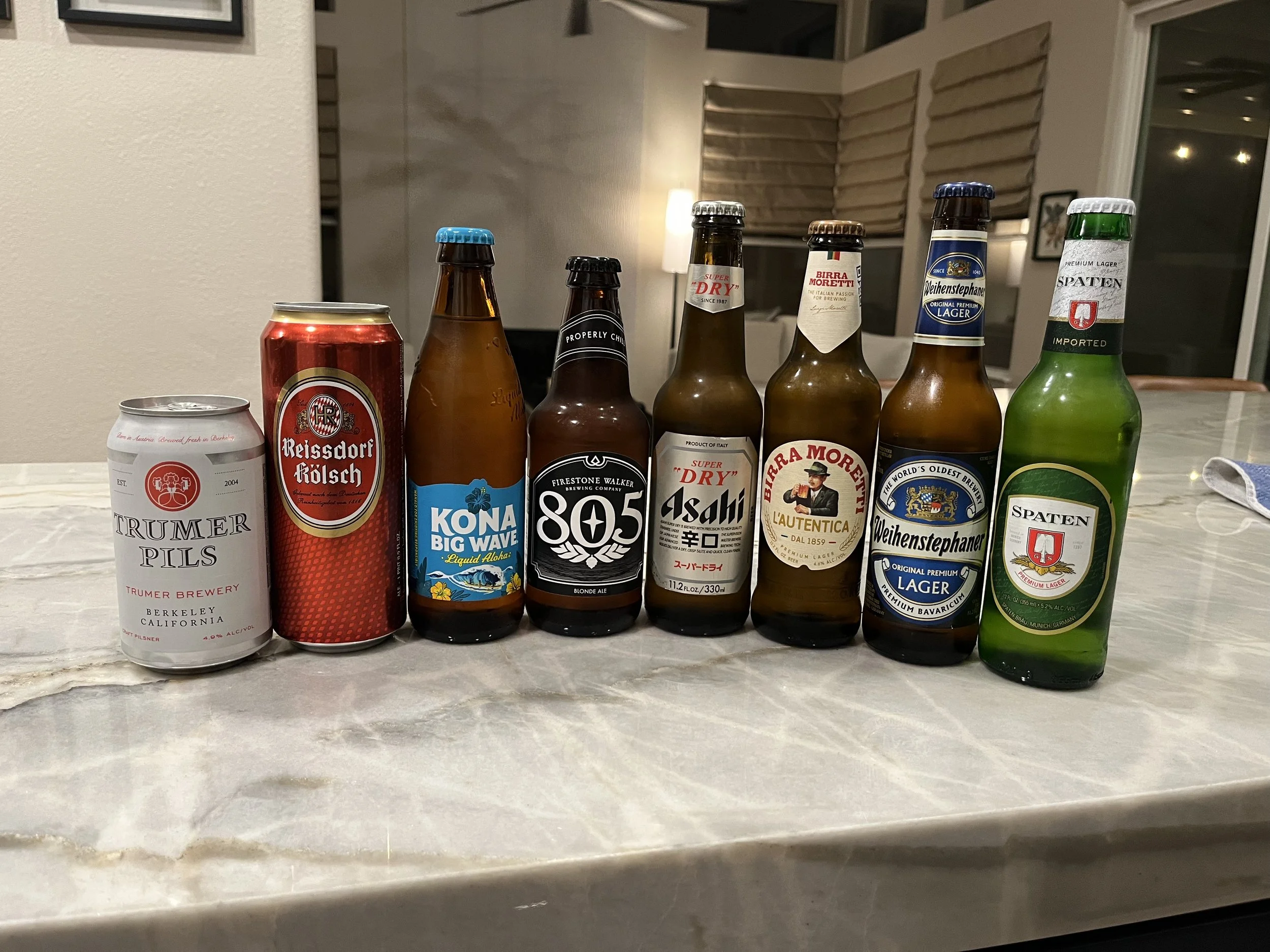 Pale, Light Body, Low ABV