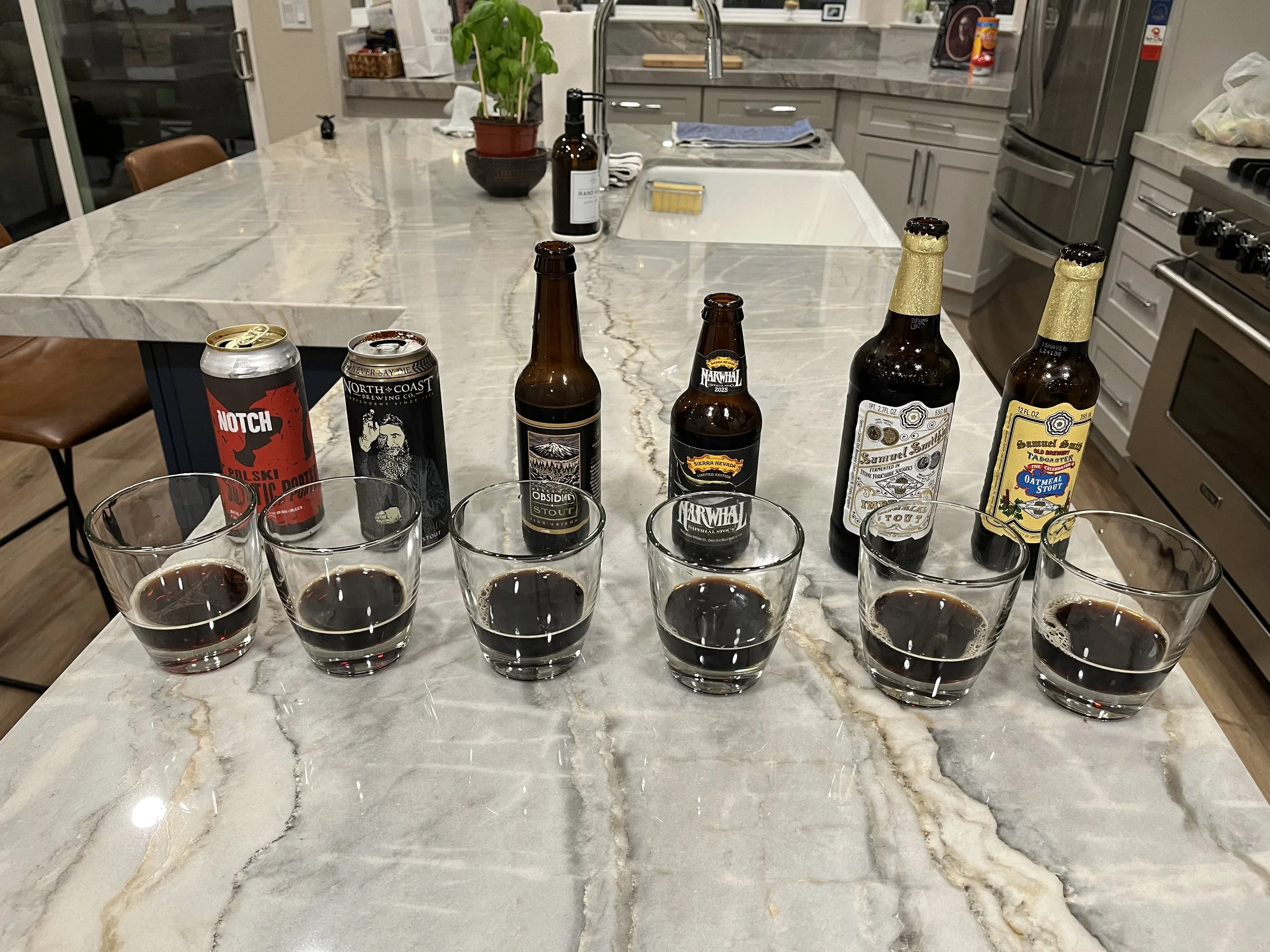 Dark, Medium and High ABV