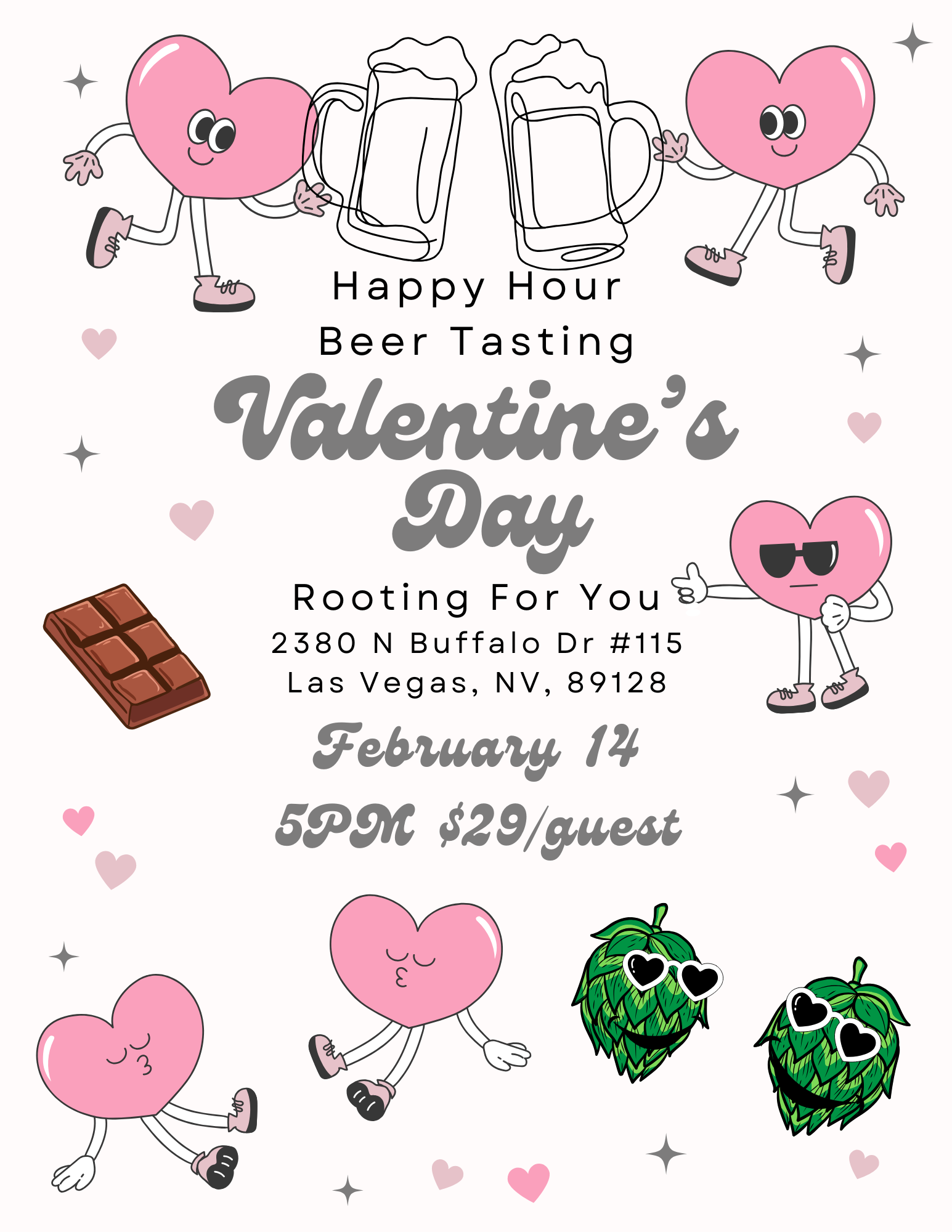 Valentine's Day Happy Hour