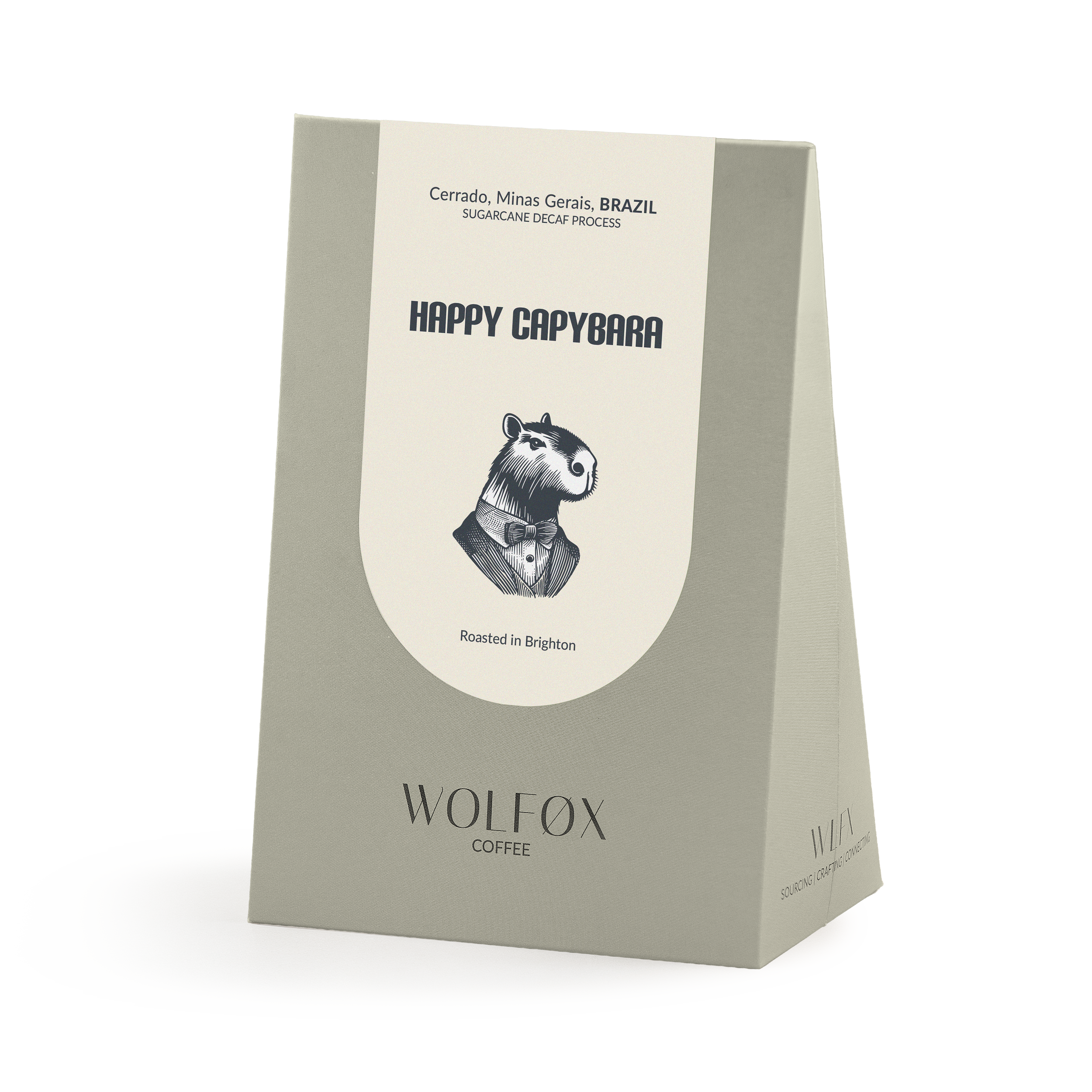 Happy Capybara - Decaf, Brazil by Wolfox