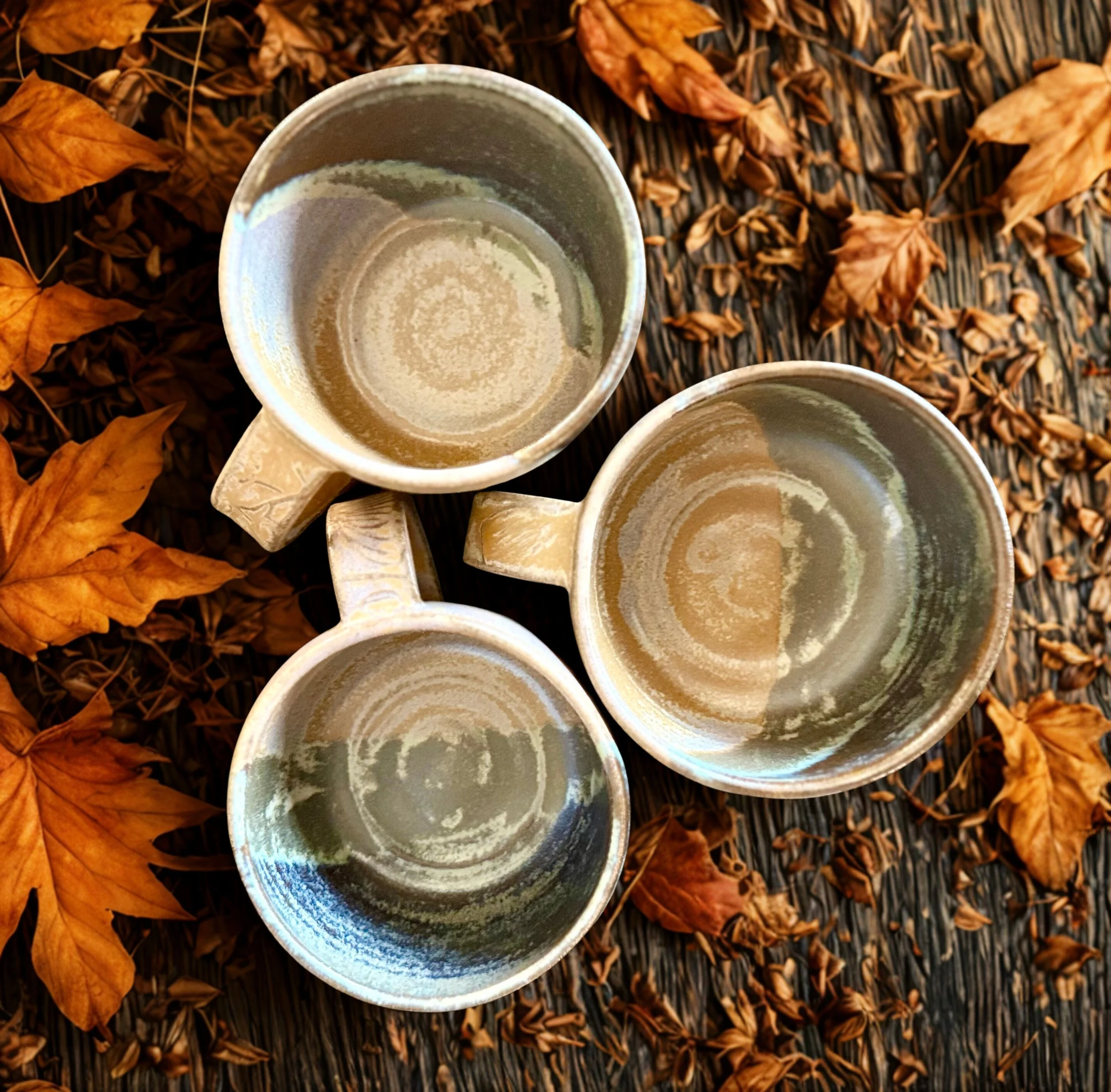 Tinamarie Clayworks Studio × Chapter Coffee Hand-Thrown Ceramic 8-oz Mug