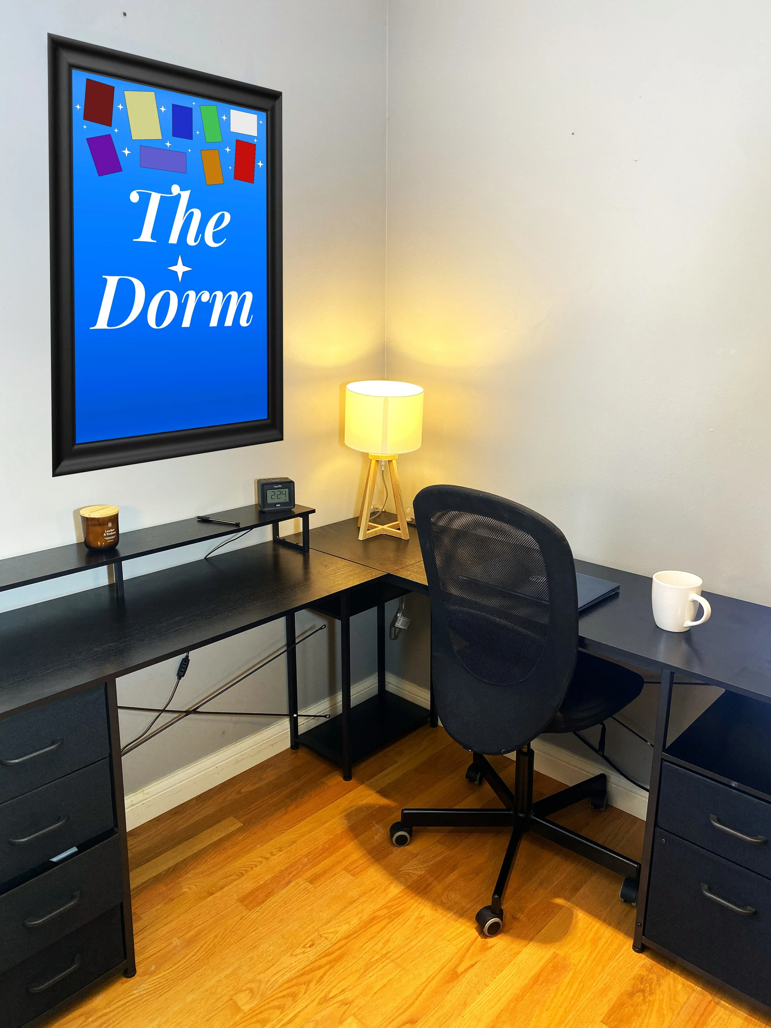 The Dorm Portrait Poster - "The Dorm Logo" — The Dorm