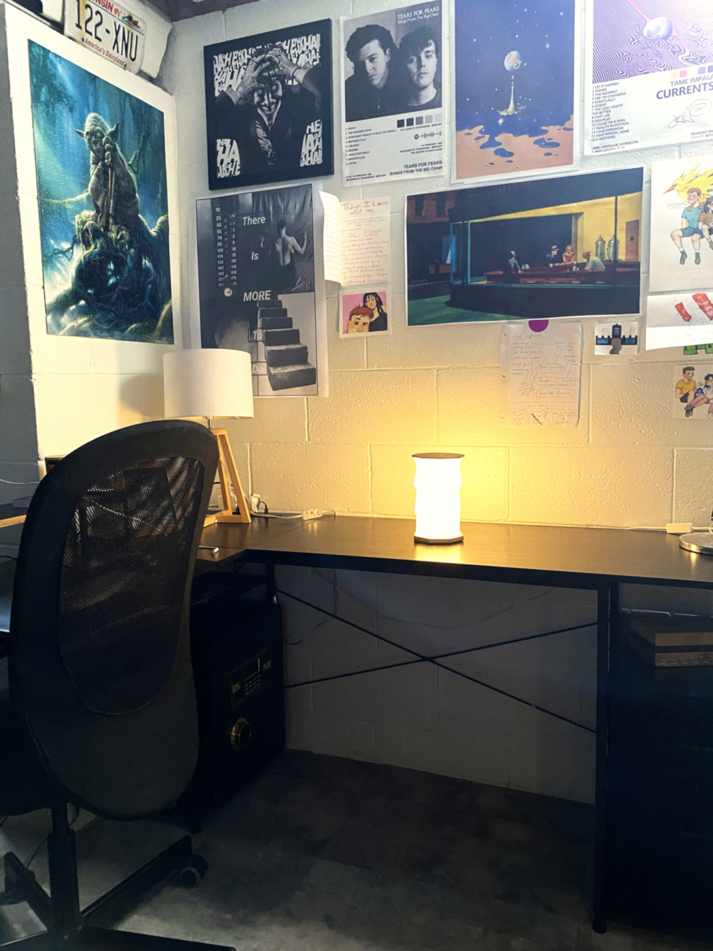 Light on Desk Far Glow.JPG