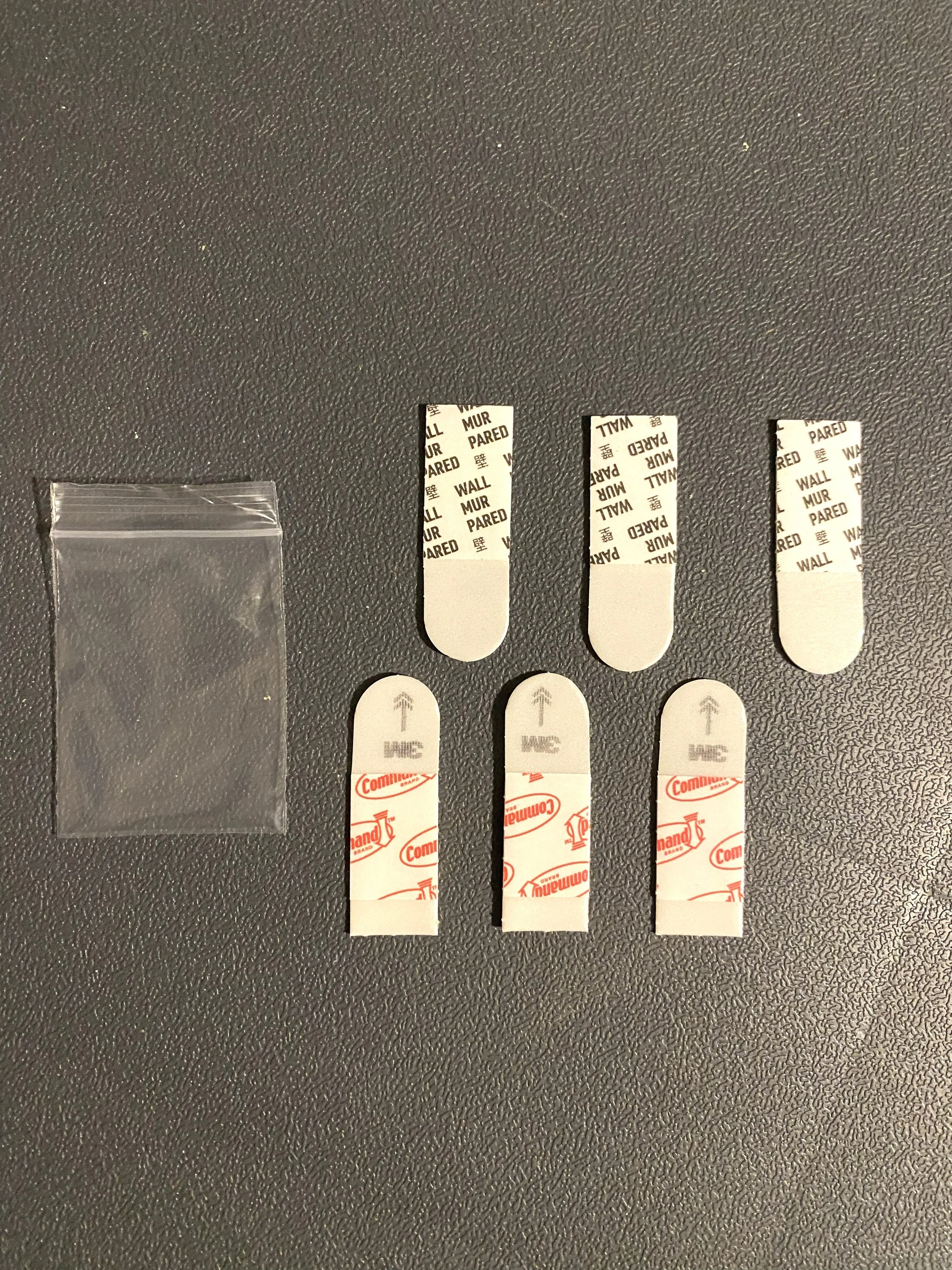 Removable Adhesive Squares (6)