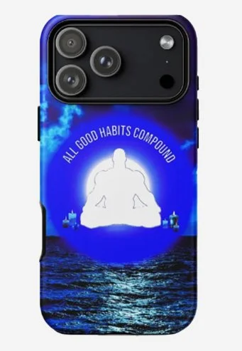 Case for iPhone® - "All Good Habits Compound"