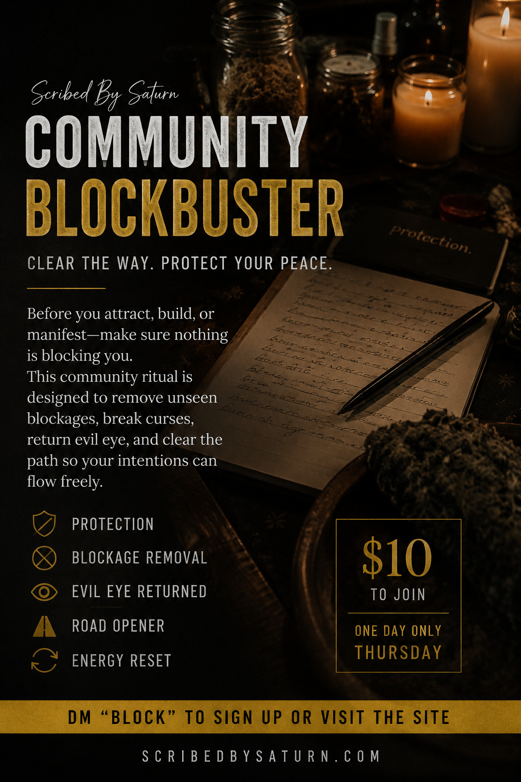 Community Blockbuster 08/03