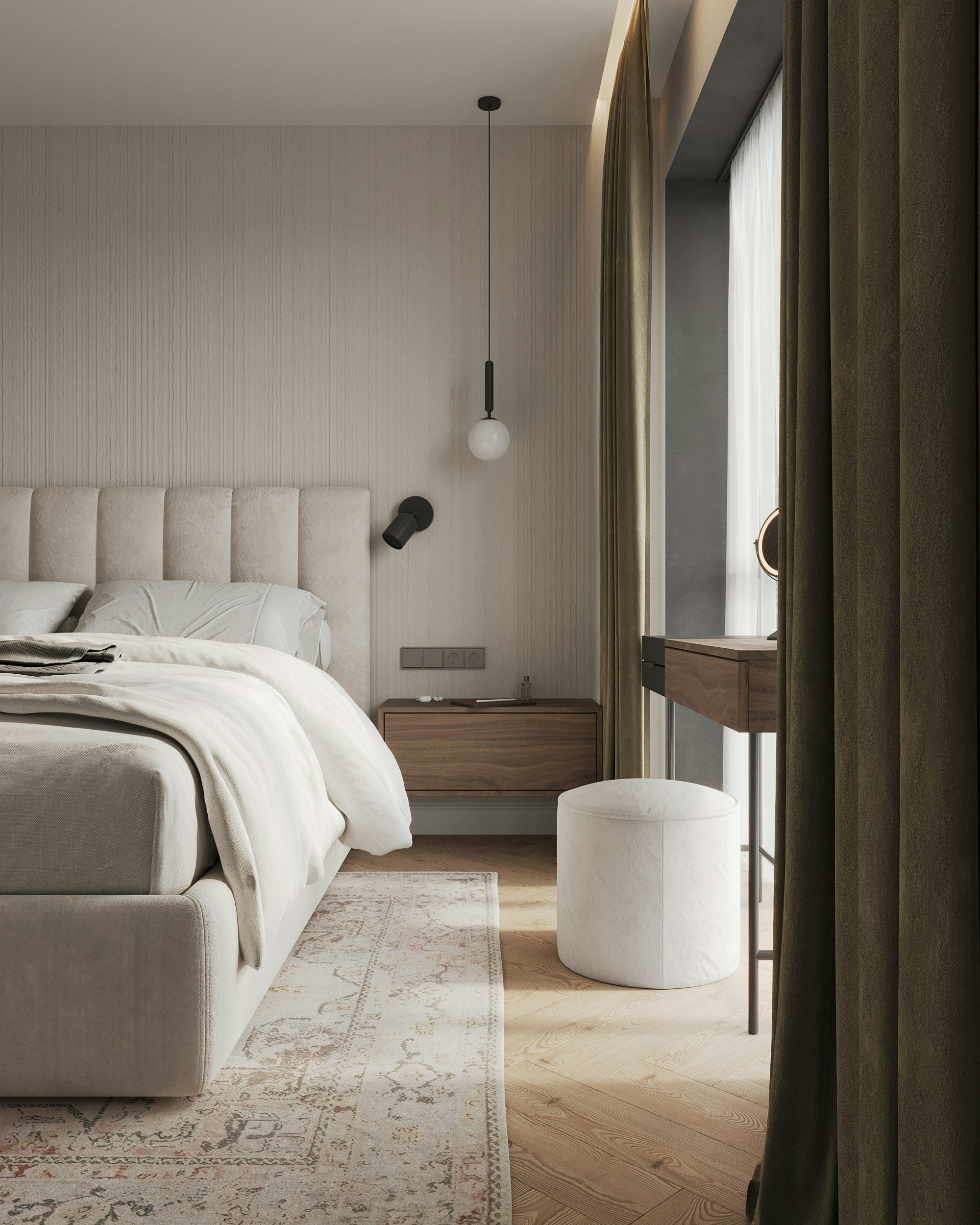 T3 (pièce de vie* + 2 chambres + 1 salle de bains/wc)