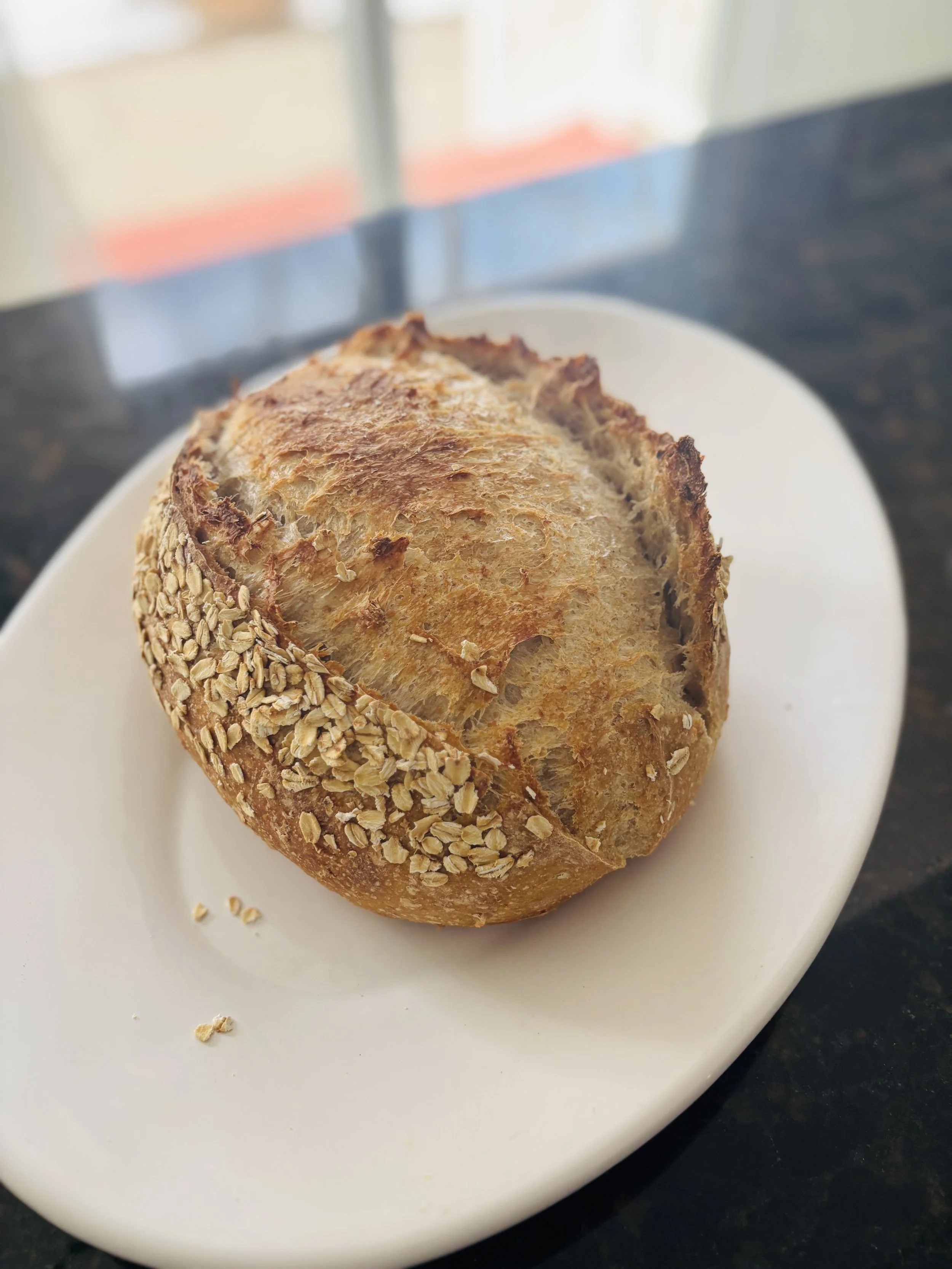 Oat & Honey Sourdough Bread