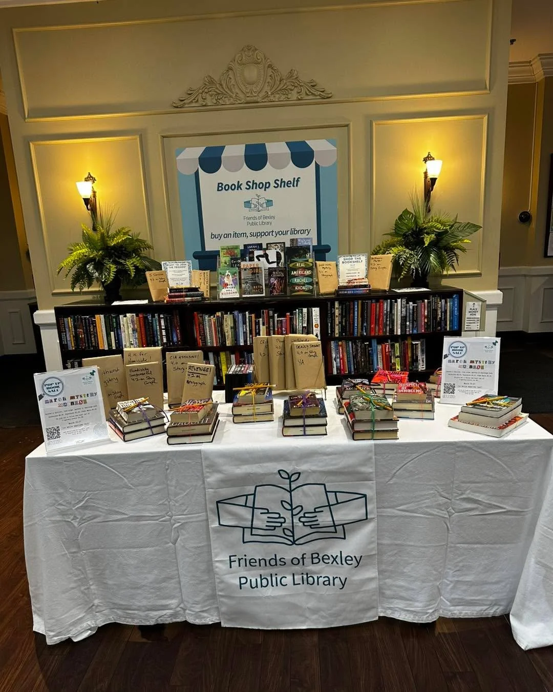 Back from Spring Break? Be sure to check out our mystery/thriller/suspense pop up @bexleylibrary ! Hardcovers are $2, paperbacks are just $1, and we have some special bundles of 3 books for $5!
You can pay with cash or card &mdash; open anytime the l