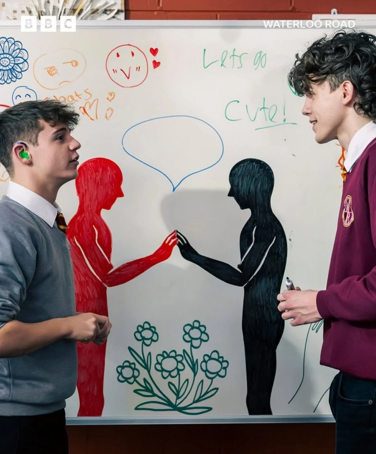 New term, new drama 👀
Waterloo Road returns tonight with Danny Murphy back on our screens as Luca.
Don&rsquo;t miss it on BBC One &amp; iPlayer