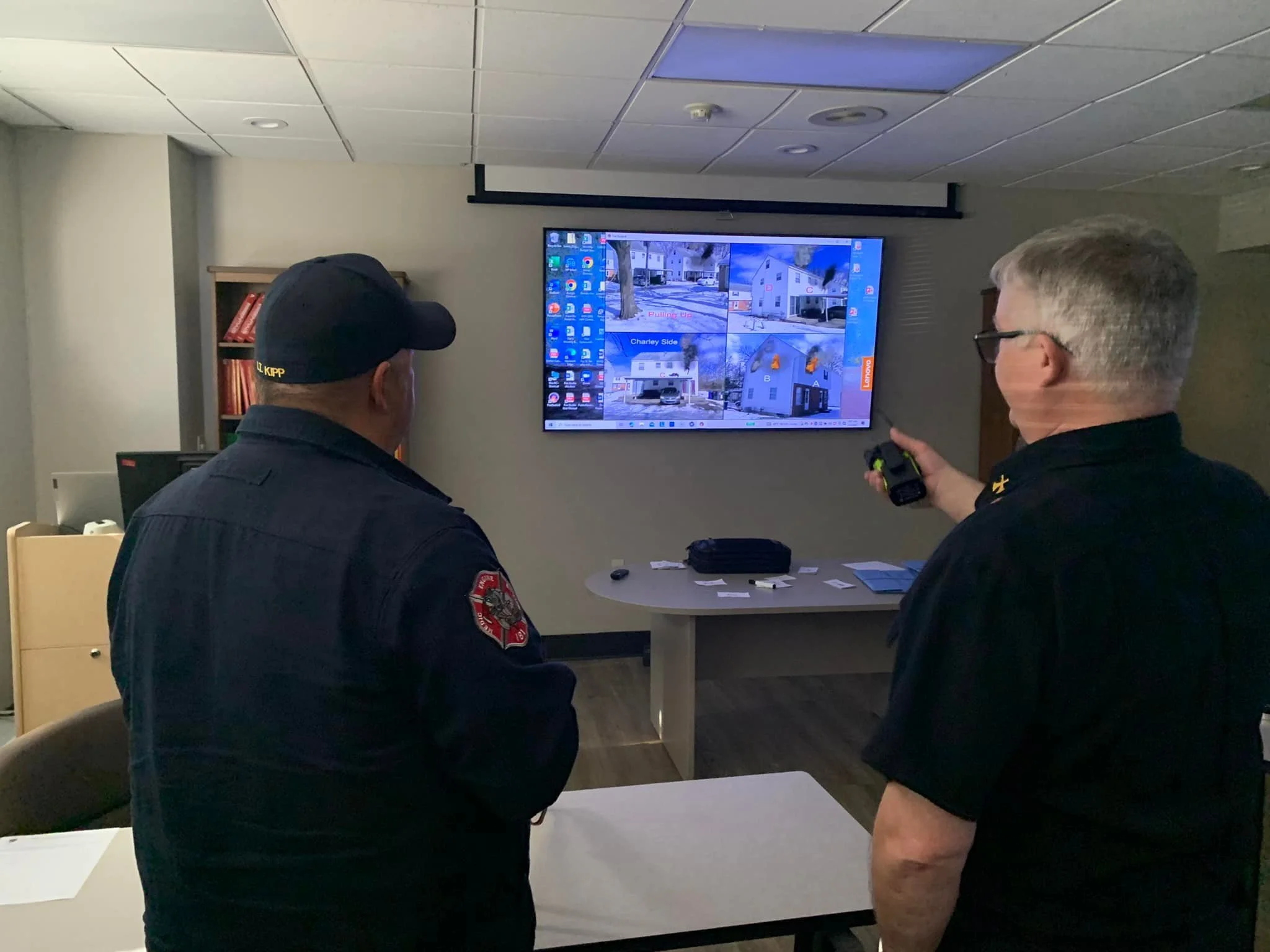 Post incident critique, BC coaches company officer