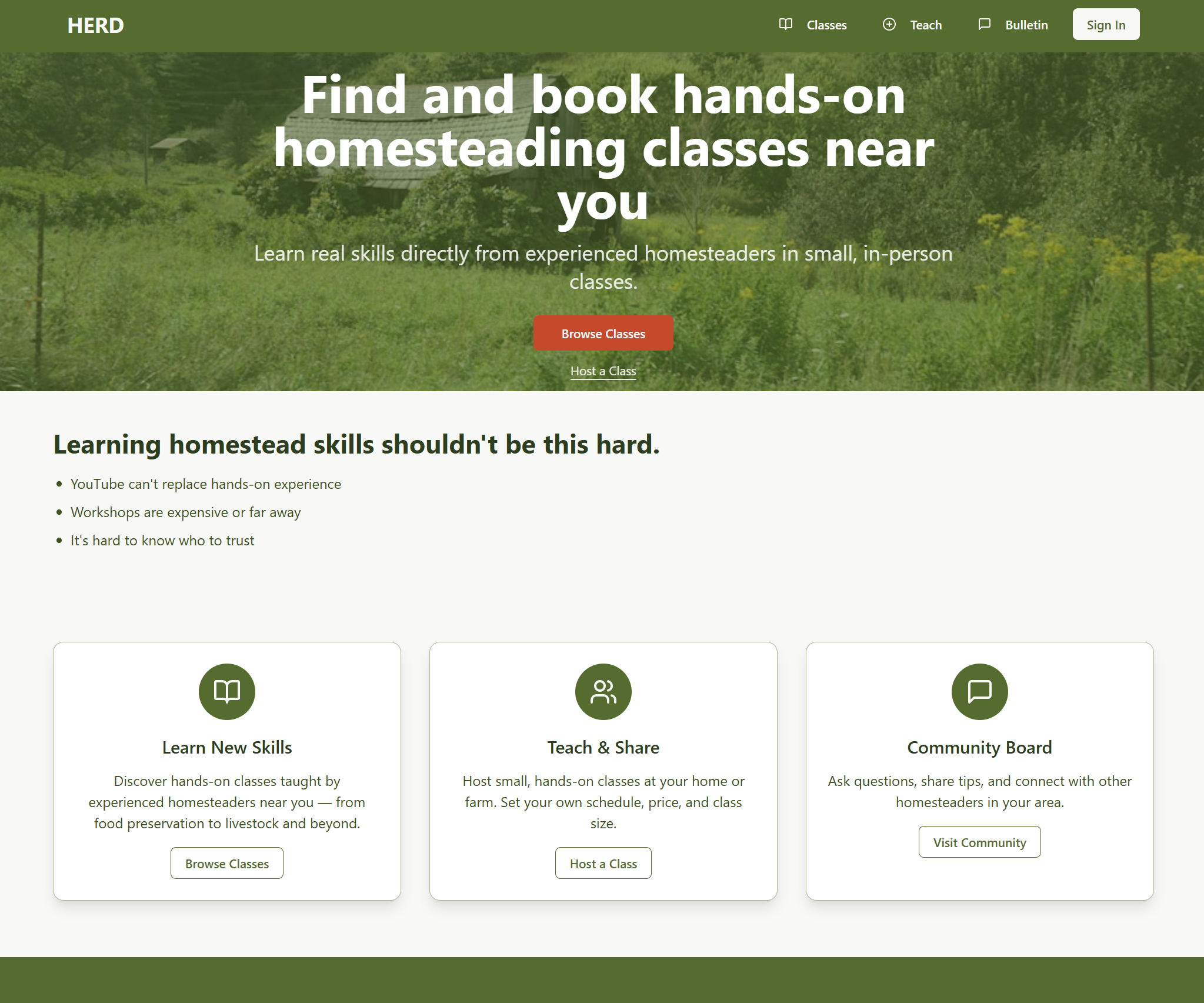 Herd - A New Way to Launch Your On-Farm Workshops