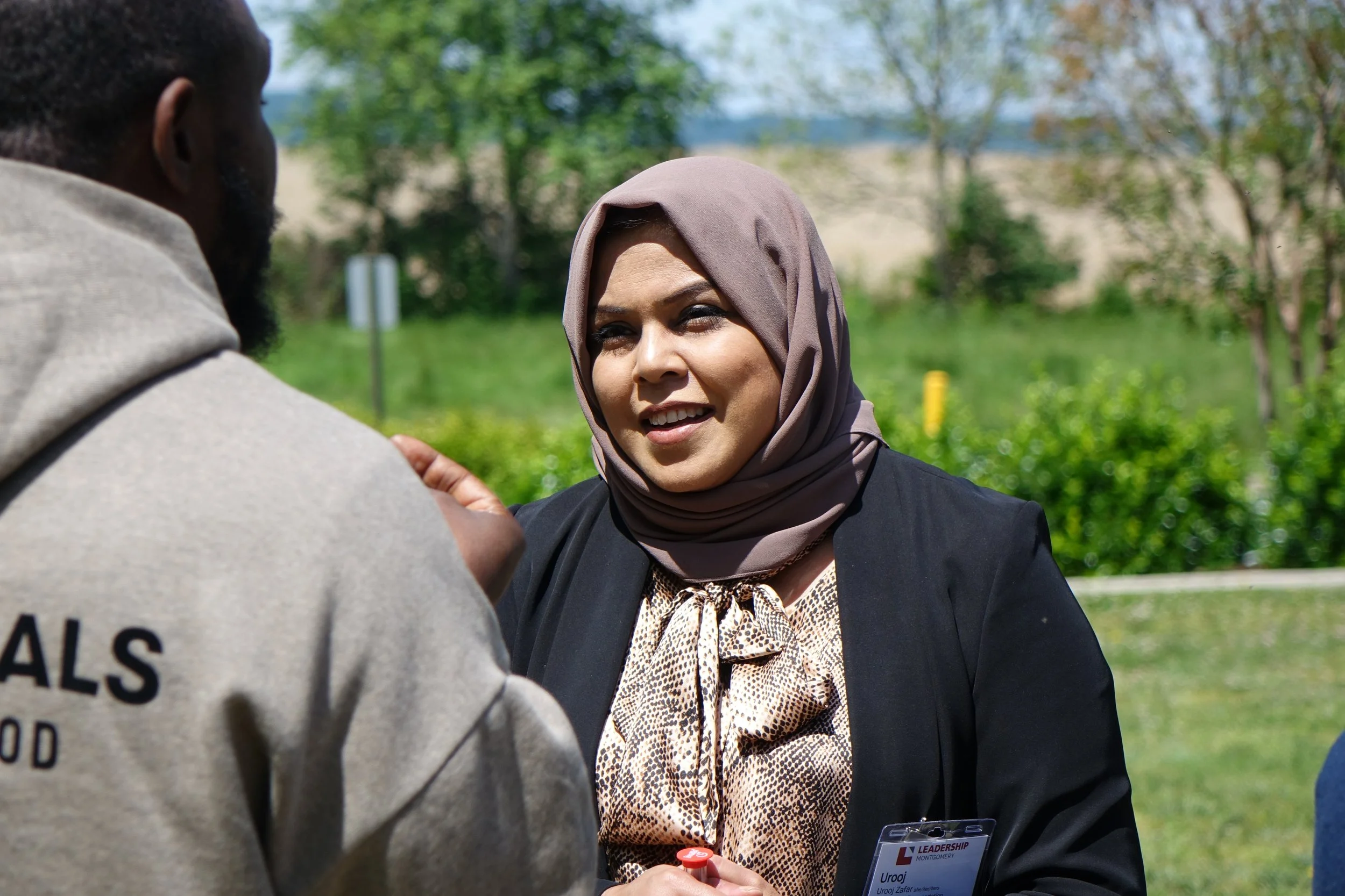 Woman listening intently as her partner is expressing his thoughts with her.