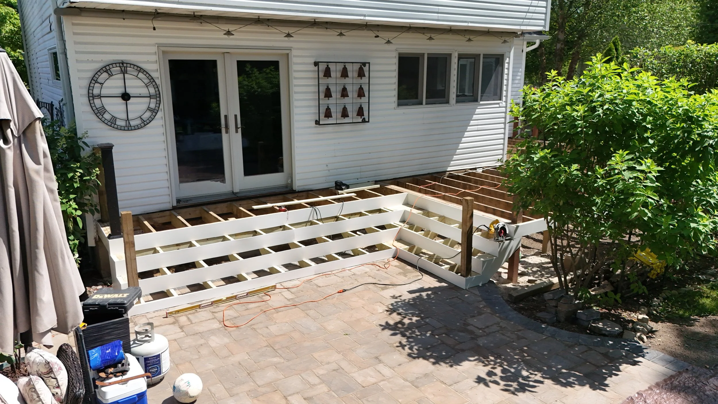 Rebuild the stairs.