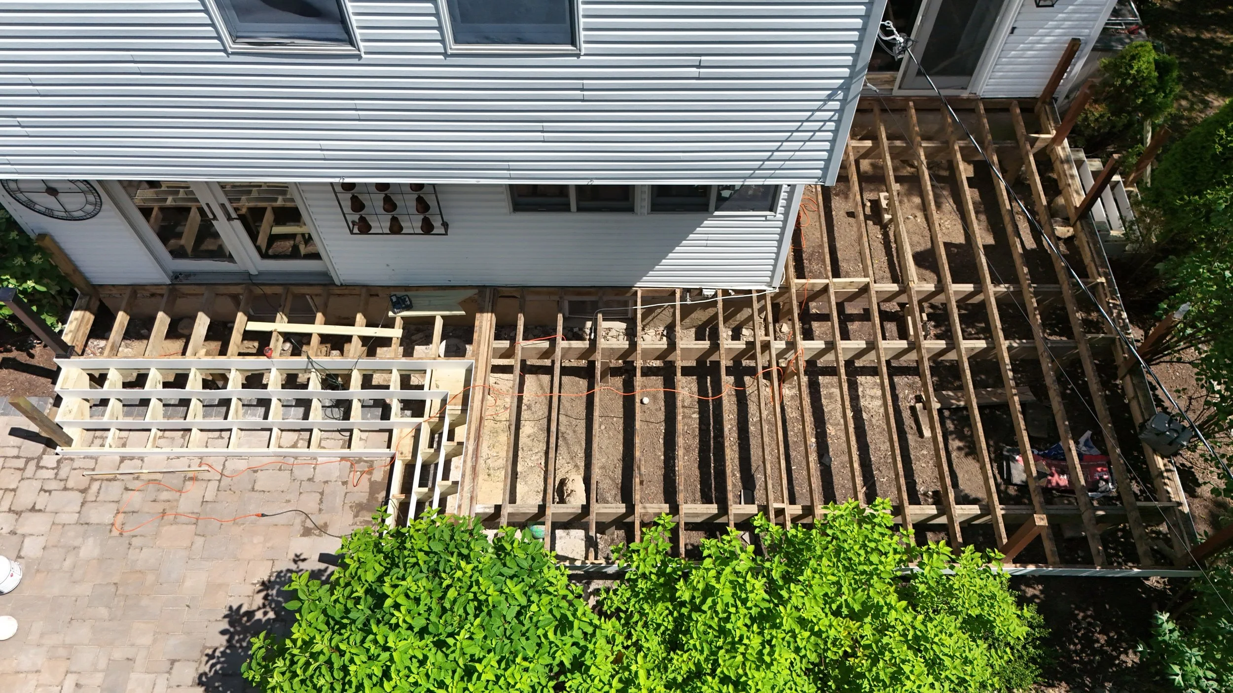 Rebuild the stairs.