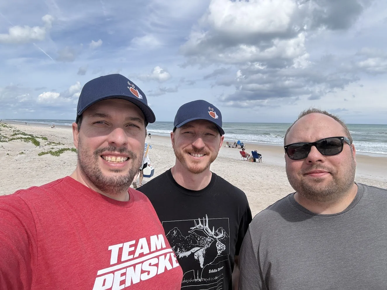 James, Jim, and Rory at HamCation 2026 in Orlando