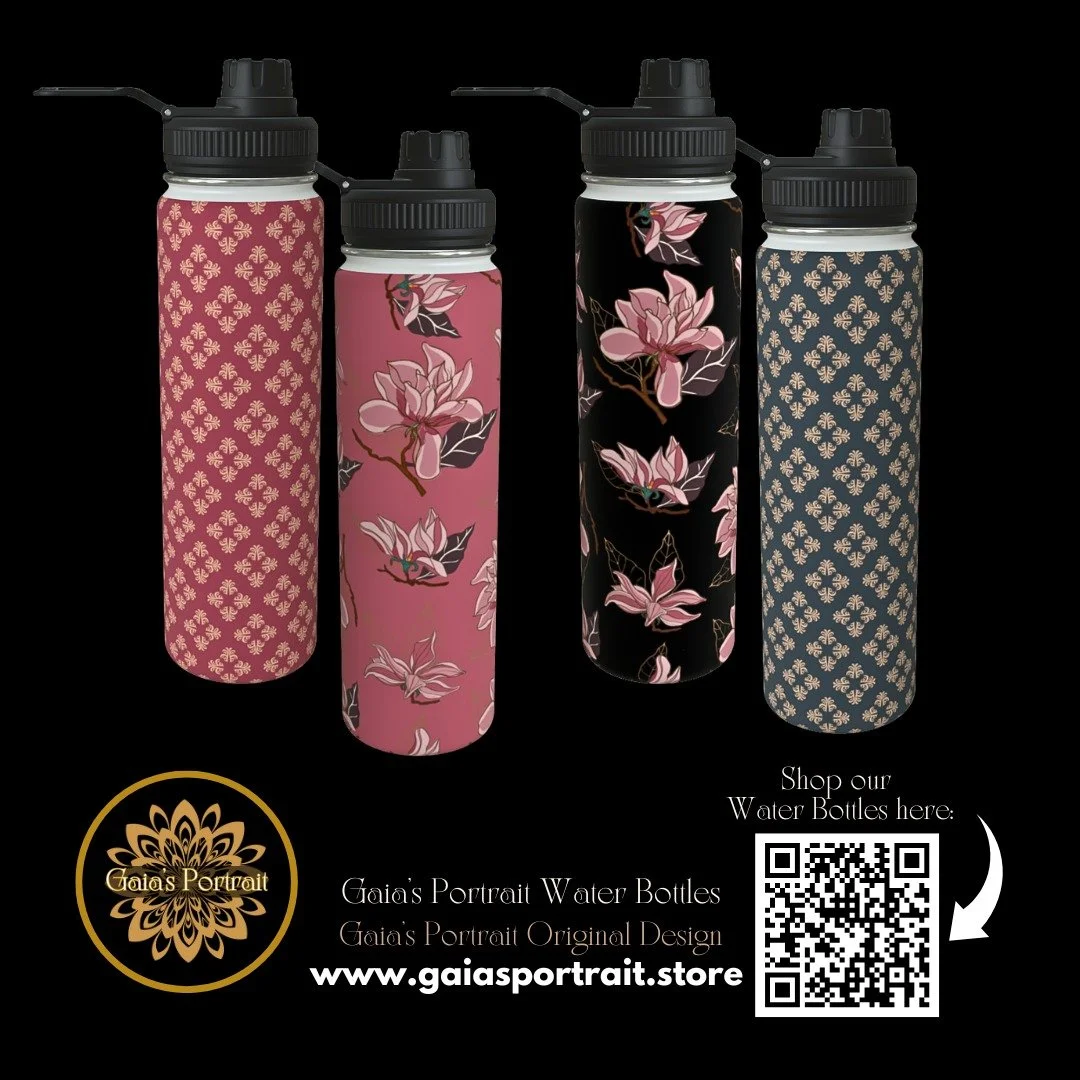 A few awesome ideas for Mother's Day Gifts from Gaia's Portrait!
Come shop these stylish water bottles for the amazing Mothers of your life, at the Mother's Day Market, at the CORE Shopping Centre!
Find Gaia's Portrait among the local artists and art