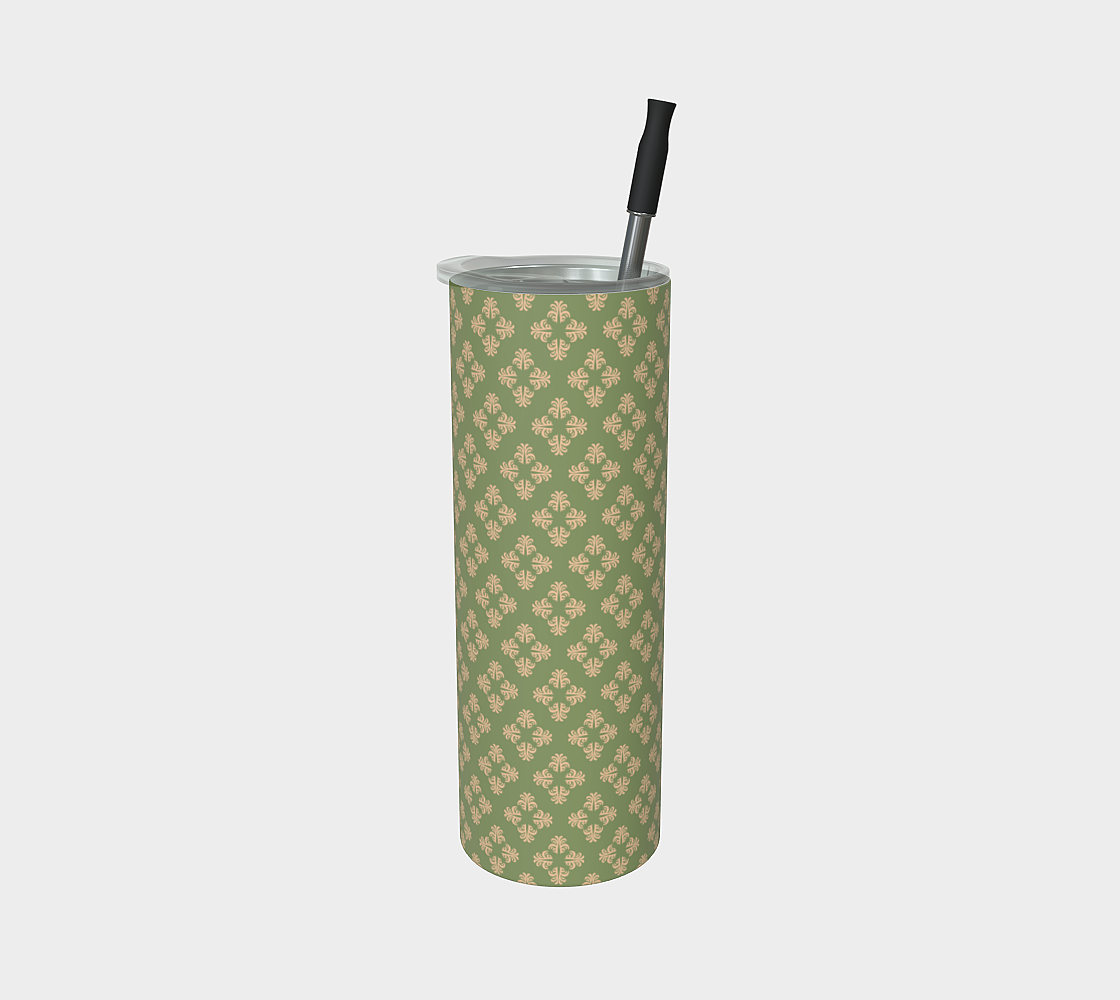 Four Leaf Tumbler Green