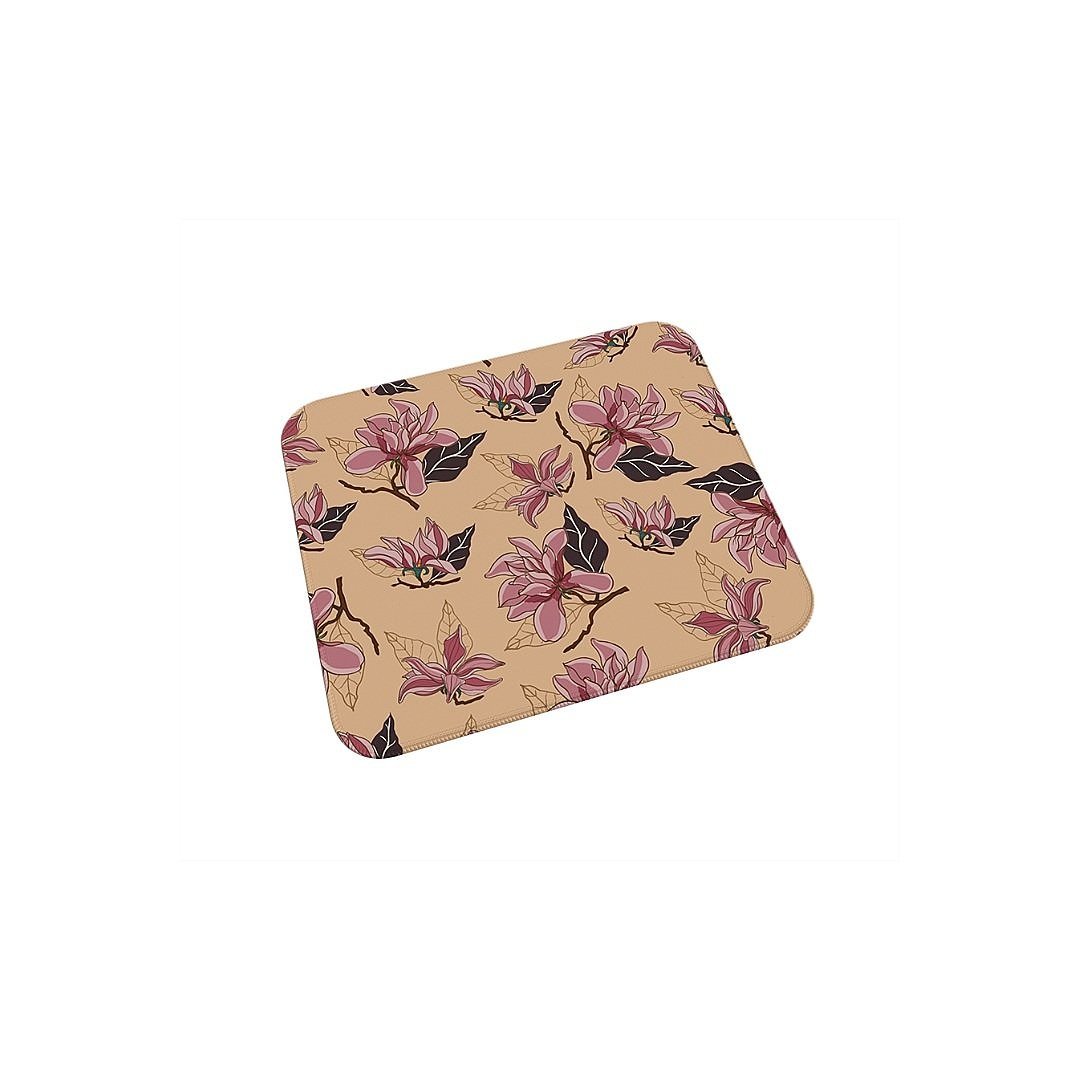 Magnolias Desk Mat 9.5" x 8" Peach