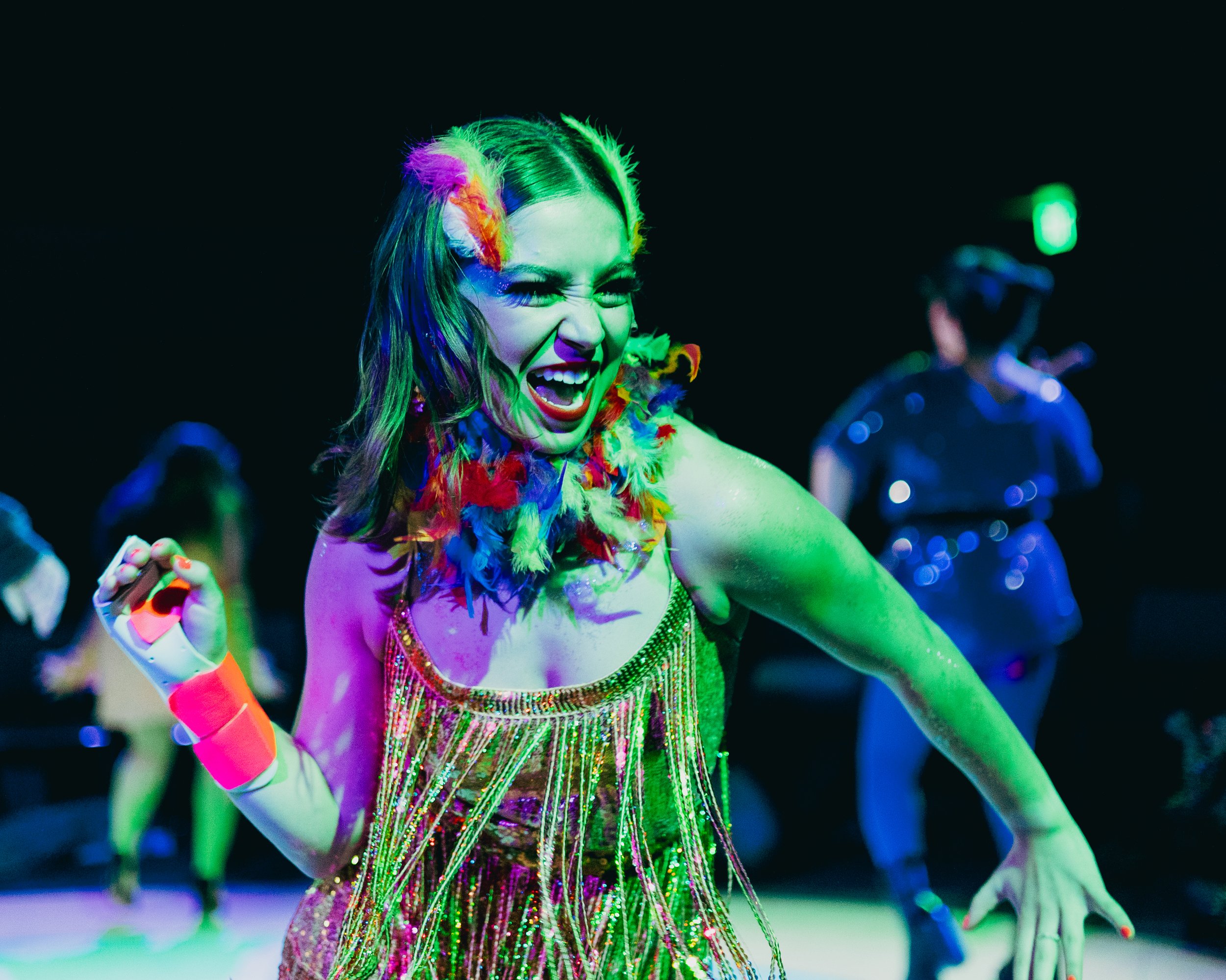 Coco as Mayzie in Seussical